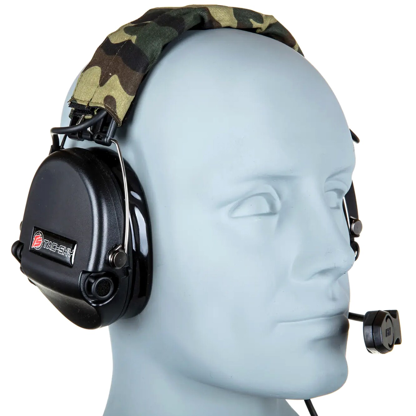 Tac-Sky WYS0145 Noise Reduction Headset - Black