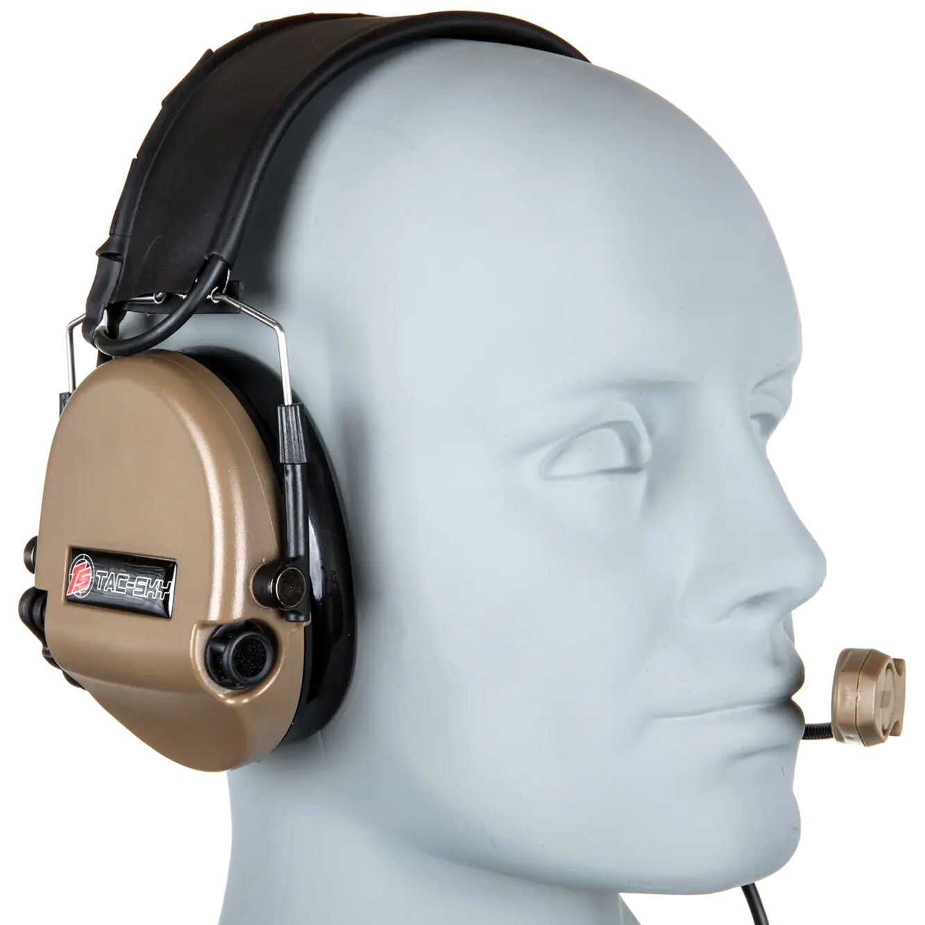 Tac-Sky WYS0147 PRO Active Hearing Protectors - FDE