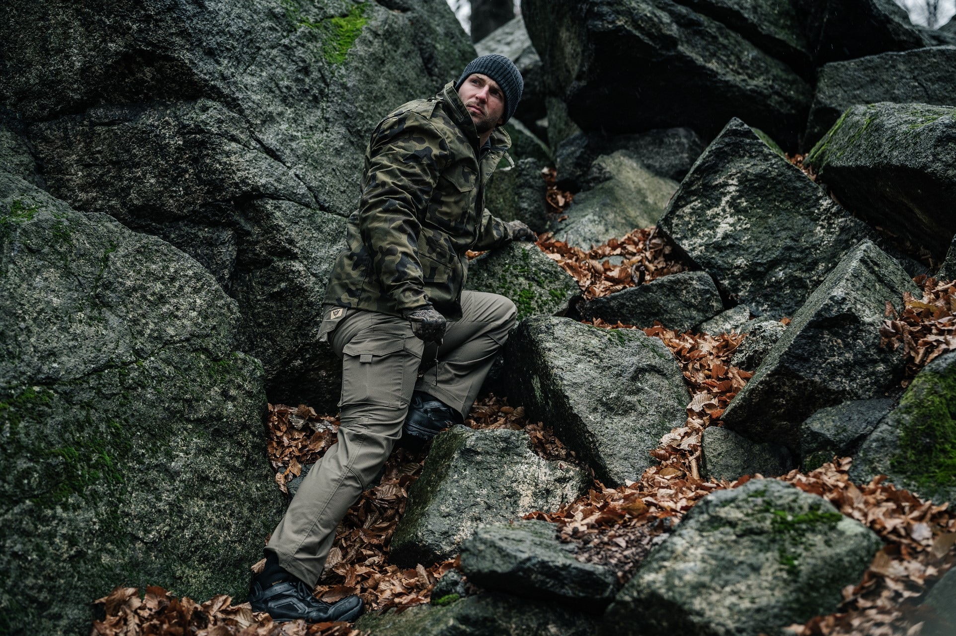 Military Wear M65 Classic Jacket - wz.93 Pantera PL Woodland