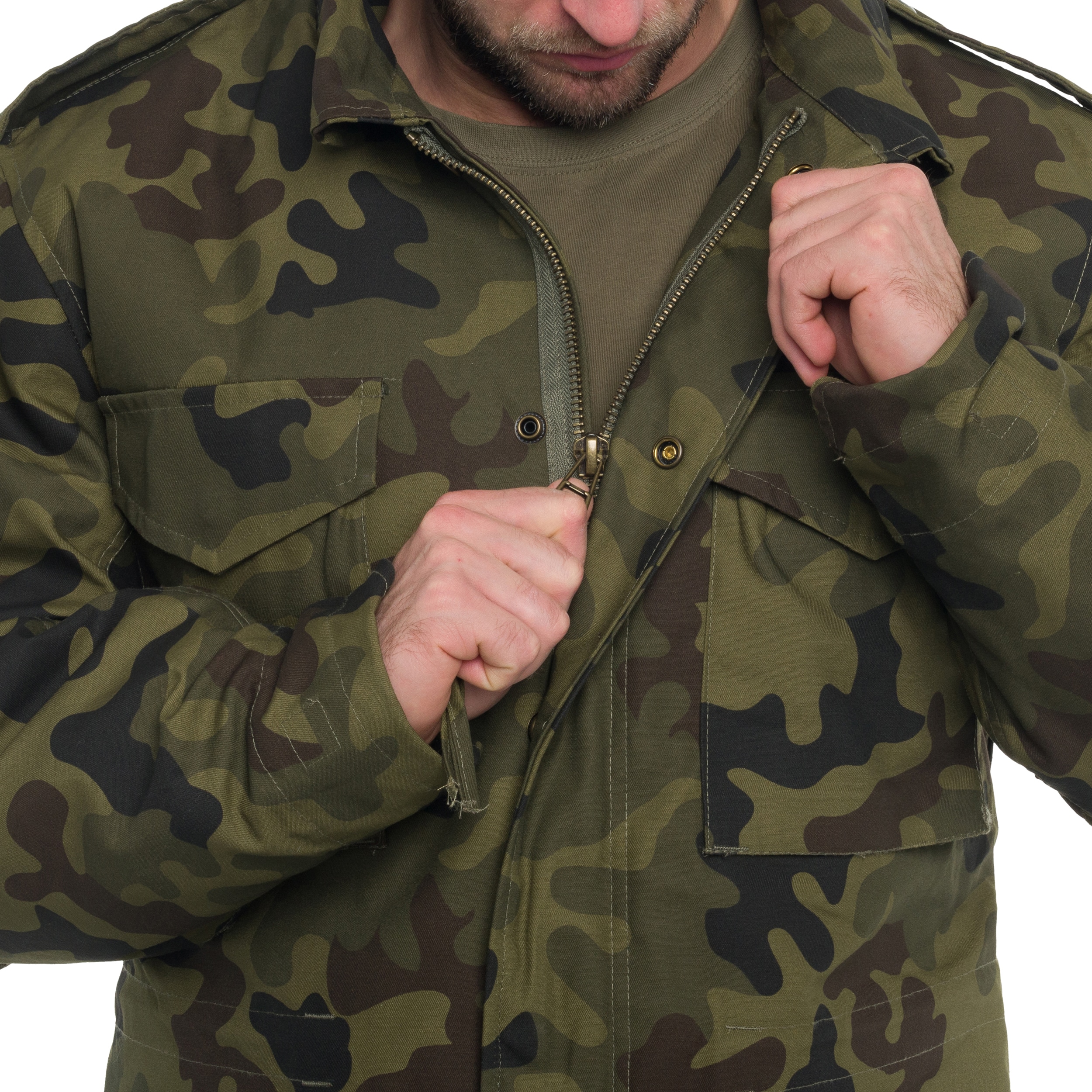Military Wear M65 Classic Jacket - wz.93 Pantera PL Woodland