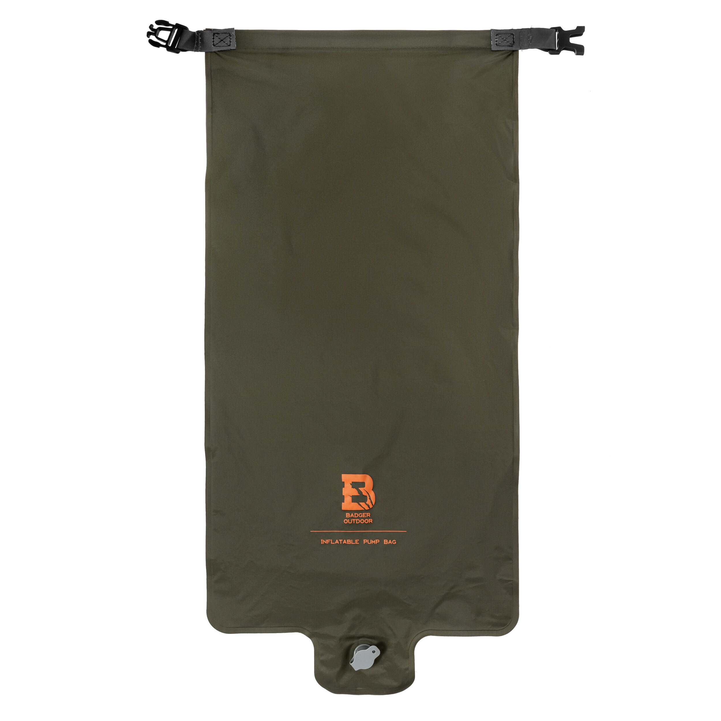 Badger Outdoor Inflatable Pump Bag - Olive