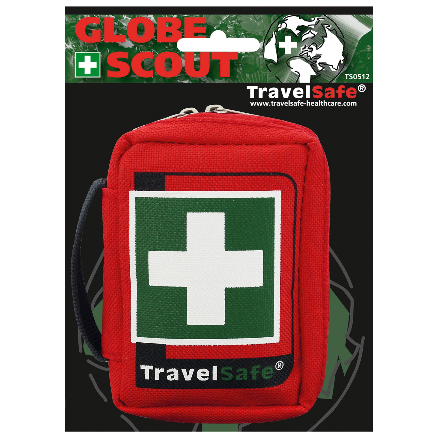 TravelSafe Globe Kit Scout First Aid Kit - Red