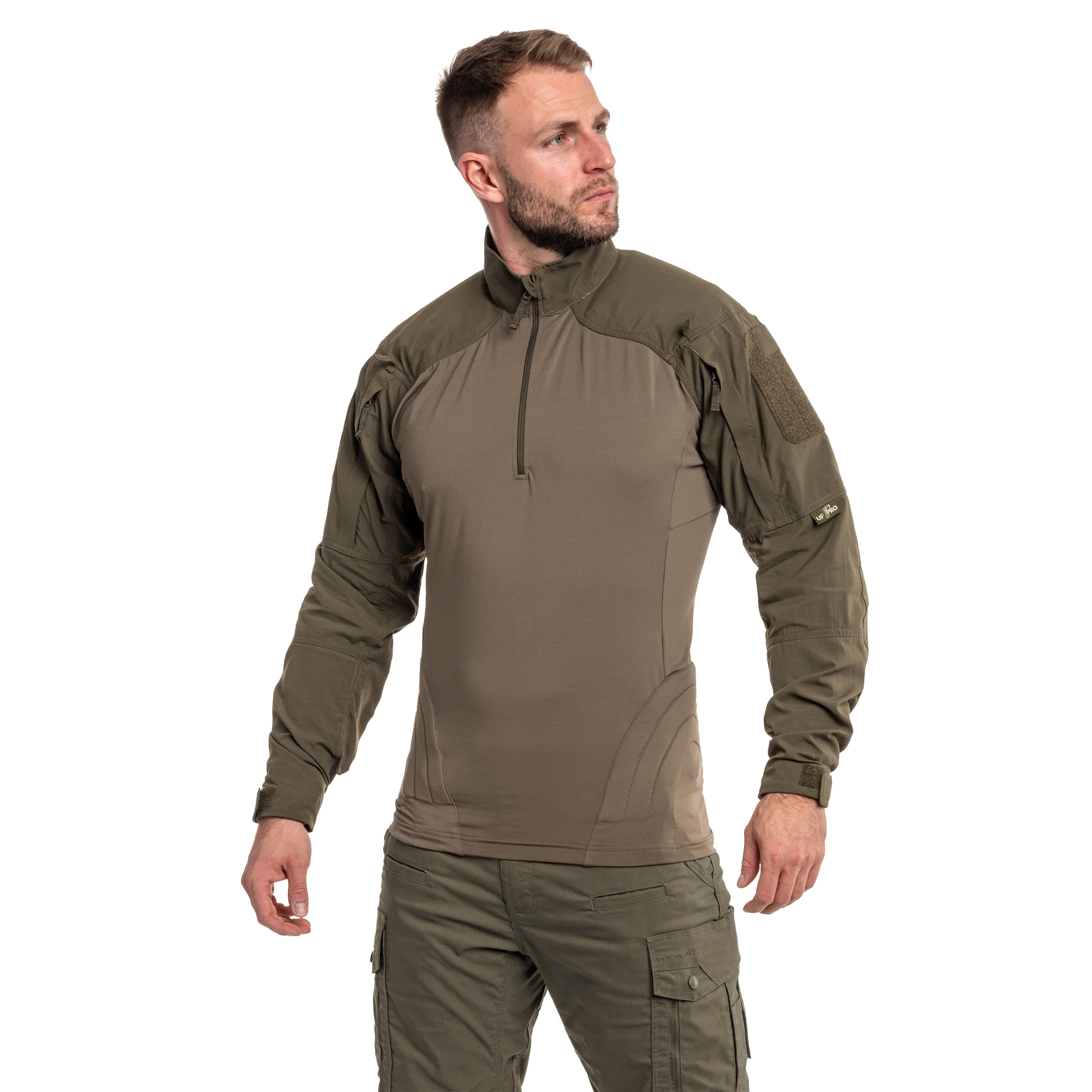 Bluza UF PRO Tropic Thunder Combat Shirt - Brown Grey