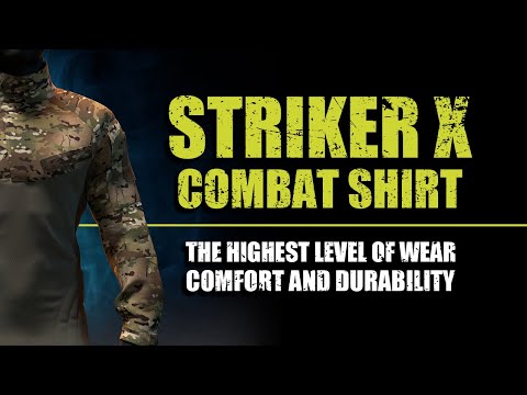 UF PRO Striker X Combat Shirt - Brown Grey