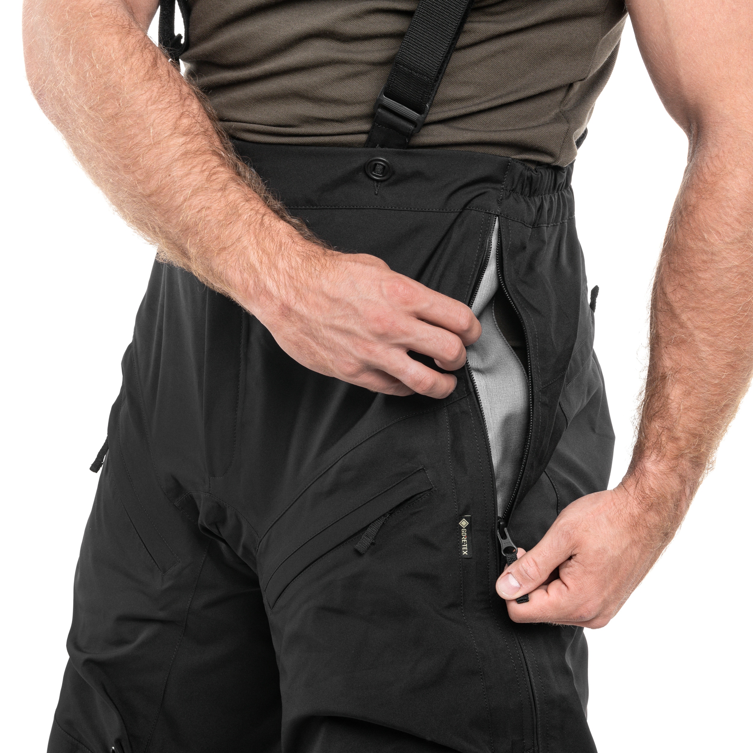 UF PRO Monsoon XT Tactical Waterproof Rain Pants - Black