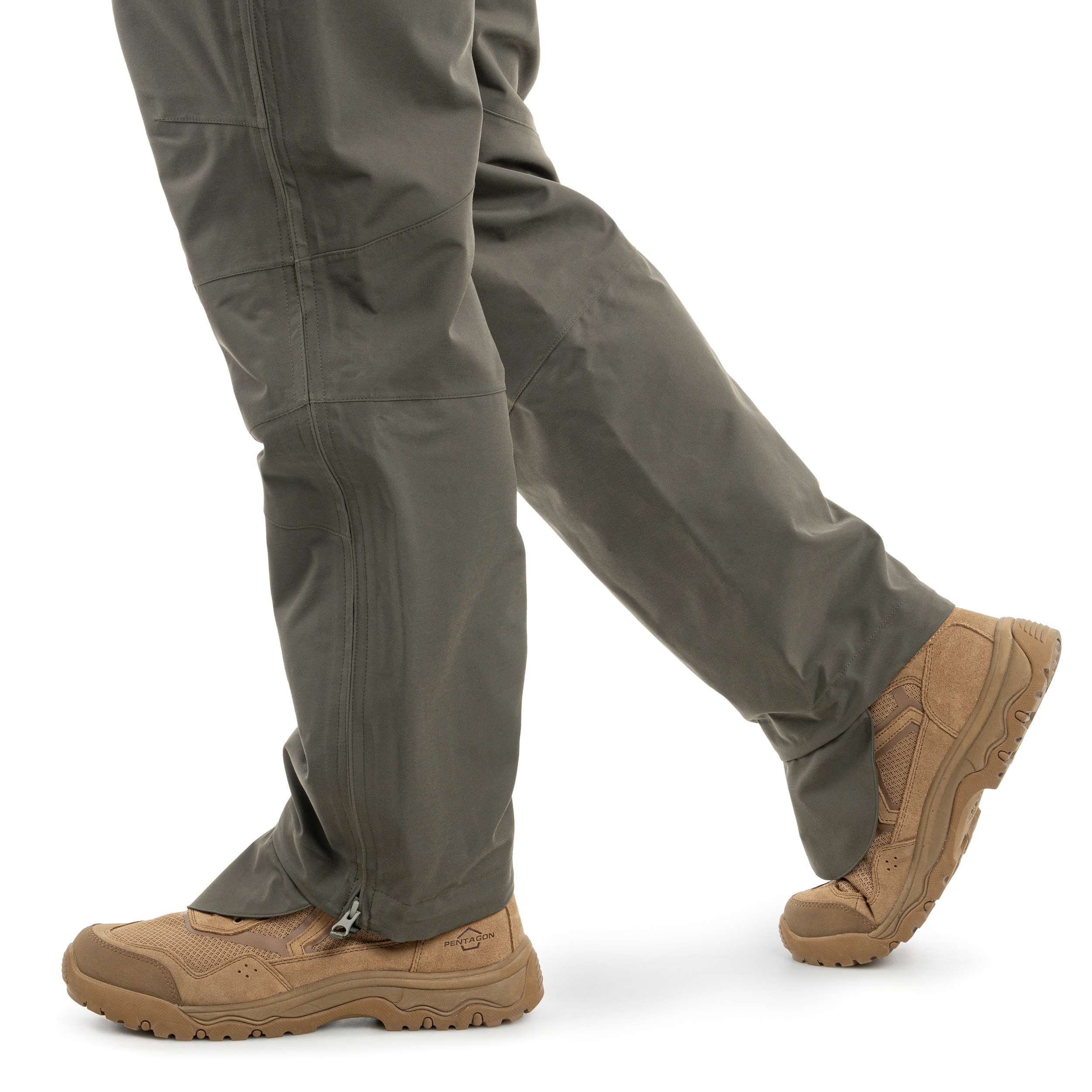 UF PRO Monsoon XT Tactical Waterproof Rain Pants - Brown Grey