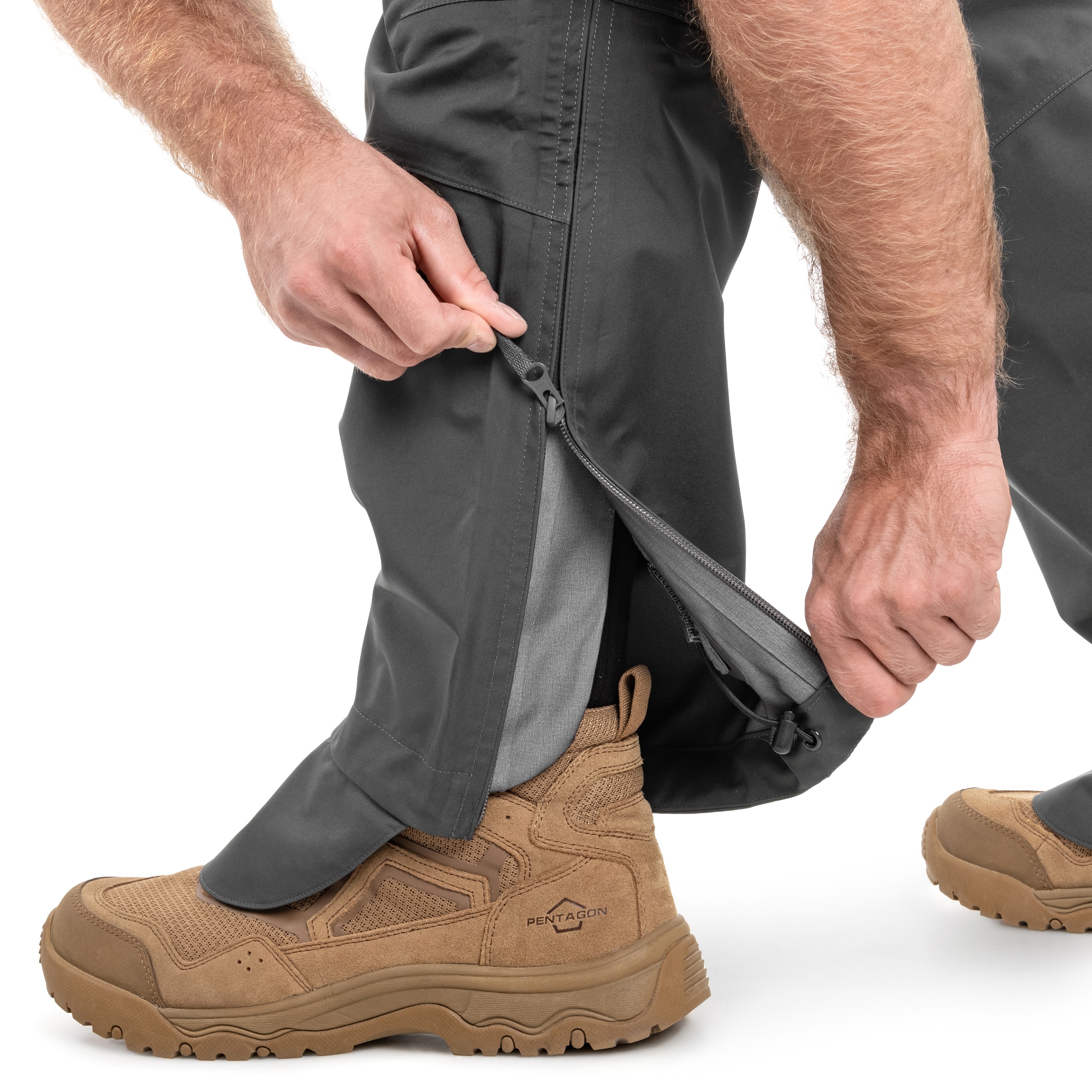 UF PRO Monsoon XT Tactical Waterproof Rain Trousers - Steel Grey