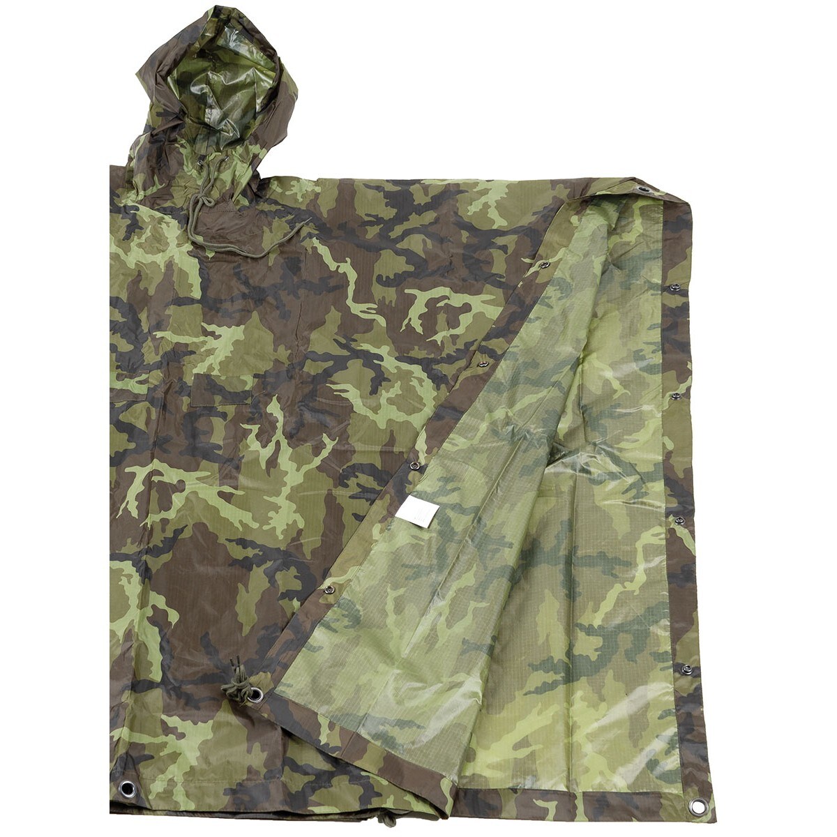 MFH Ripstop poncho - M95 CZ Camo