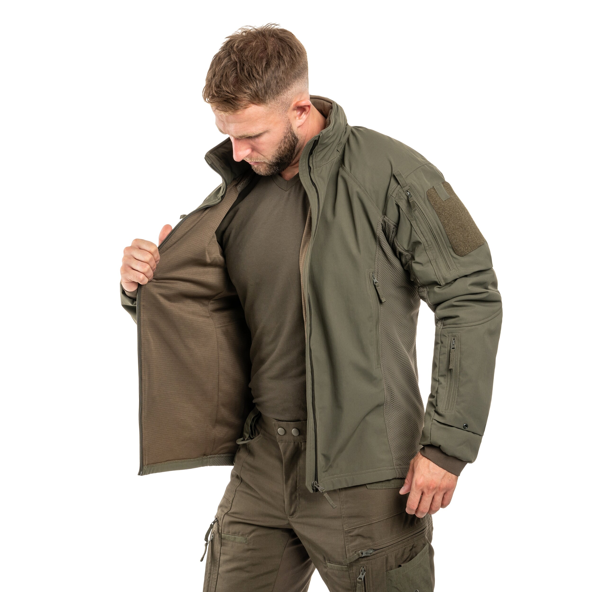 UF PRO Delta AcE Plus Gen.3 Tactical Winter Jacket - Brown Grey