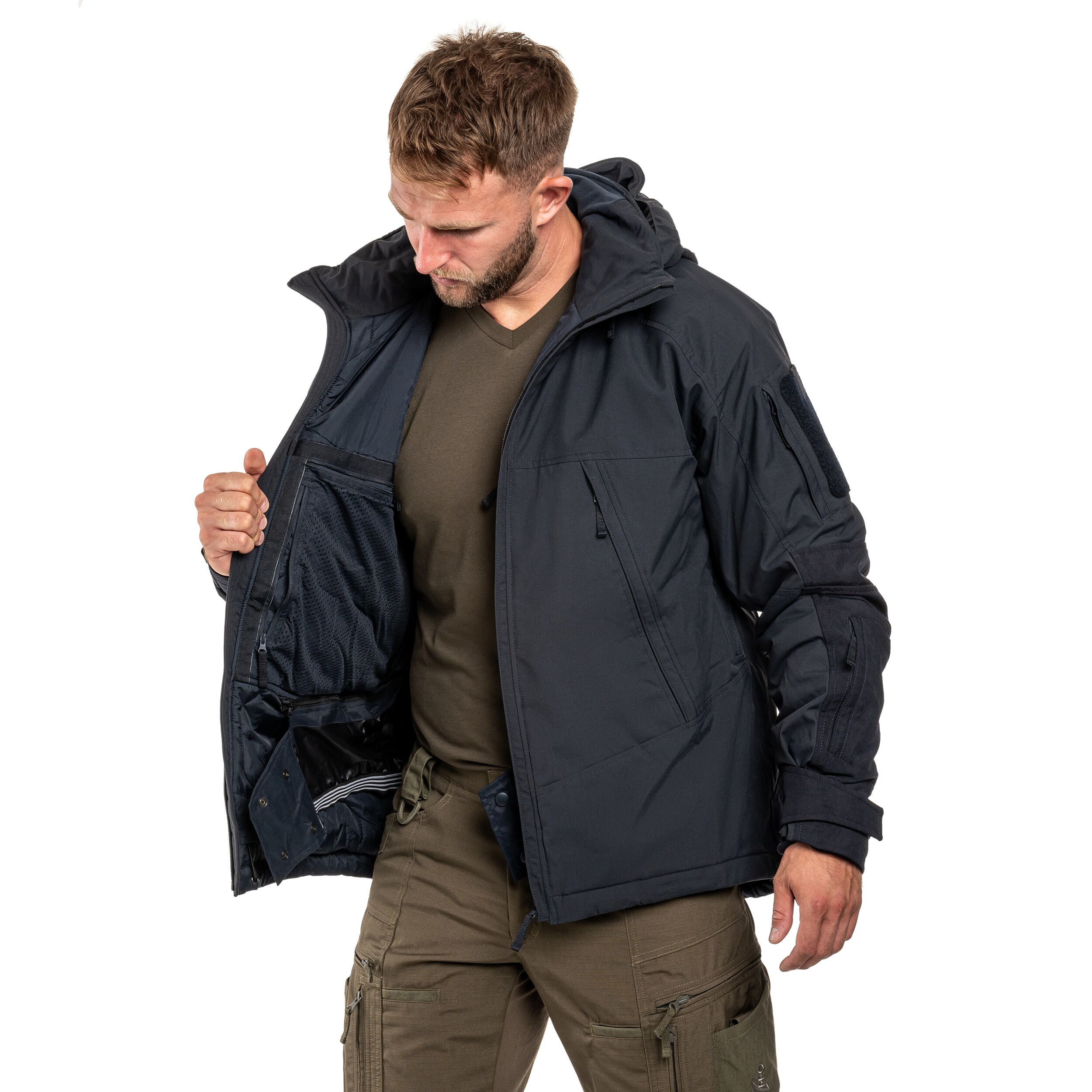 UF PRO Delta OL 4.0 Tactical Winter Jacket - Navy Blue