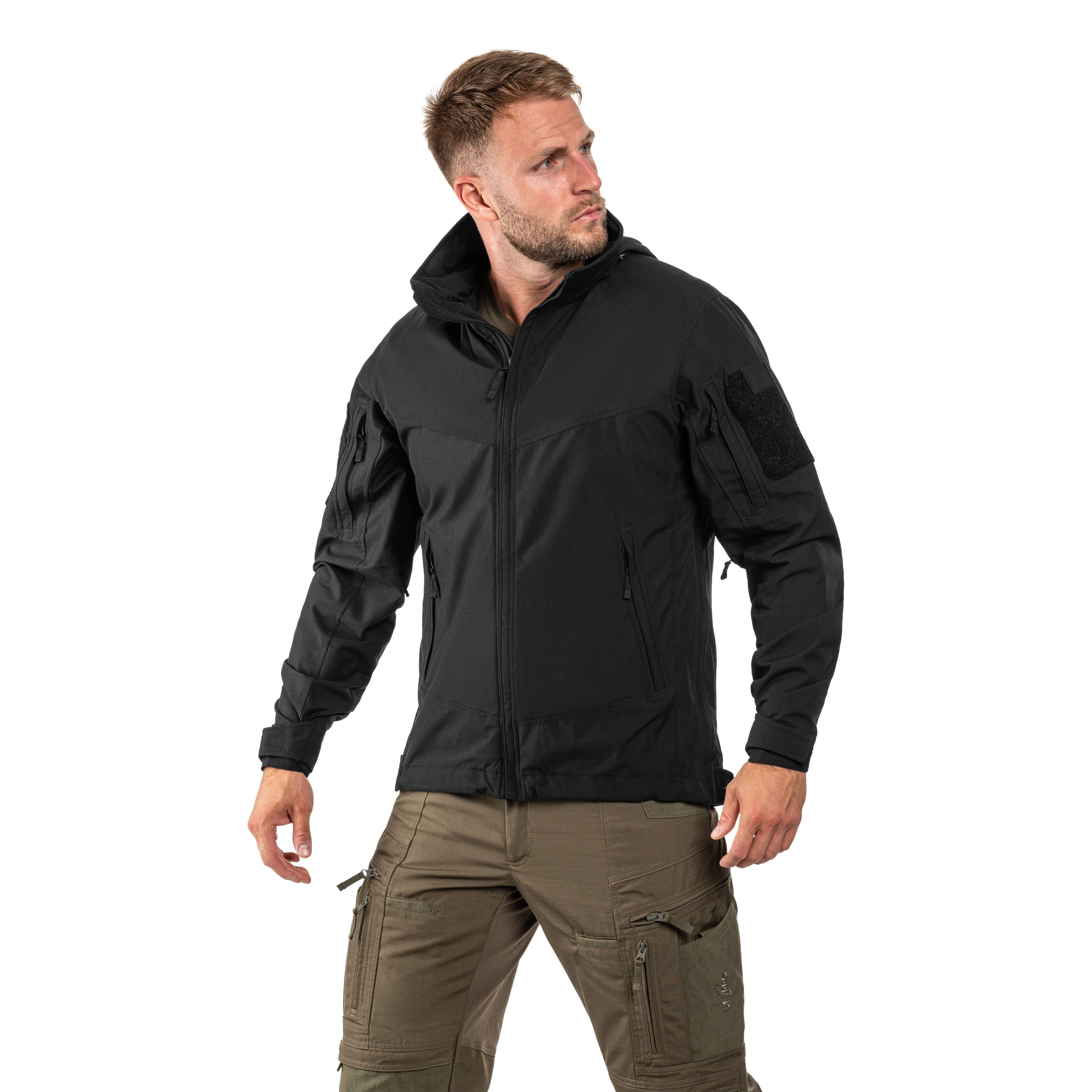 UF PRO Delta Eagle Gen.3 Tactical Softshell Jacket - Black