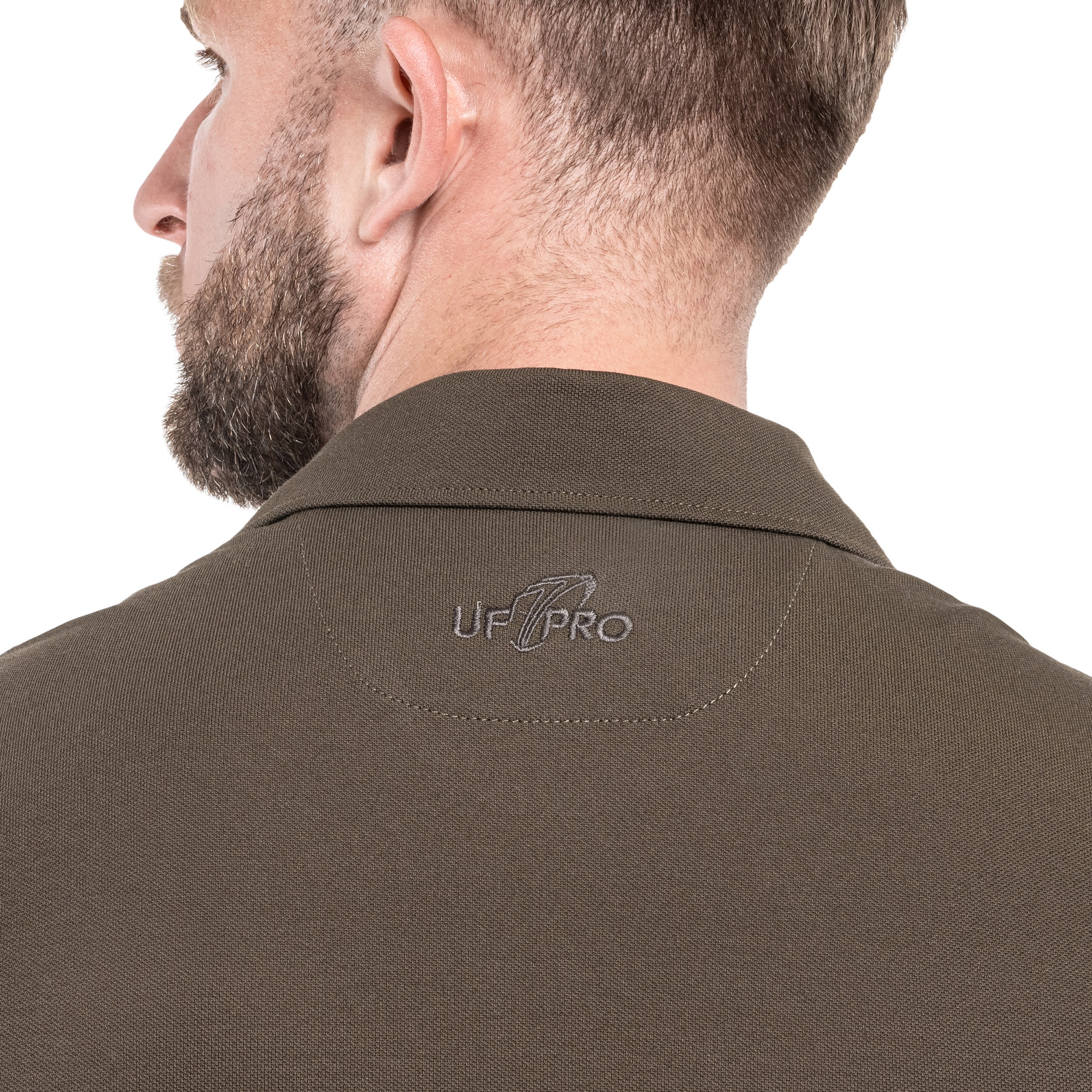 UF PRO Urban Polo - Brown Grey