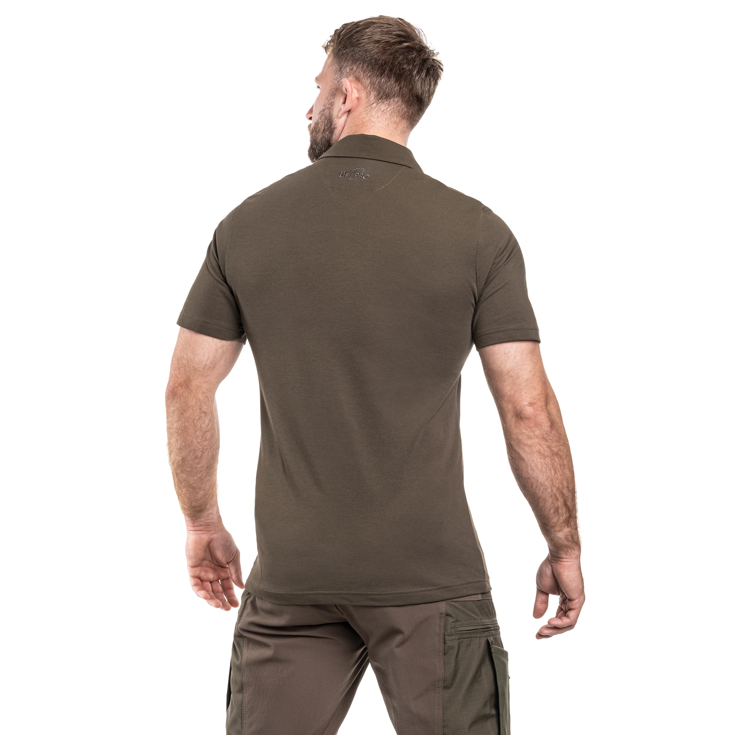 UF PRO Urban Polo - Brown Grey