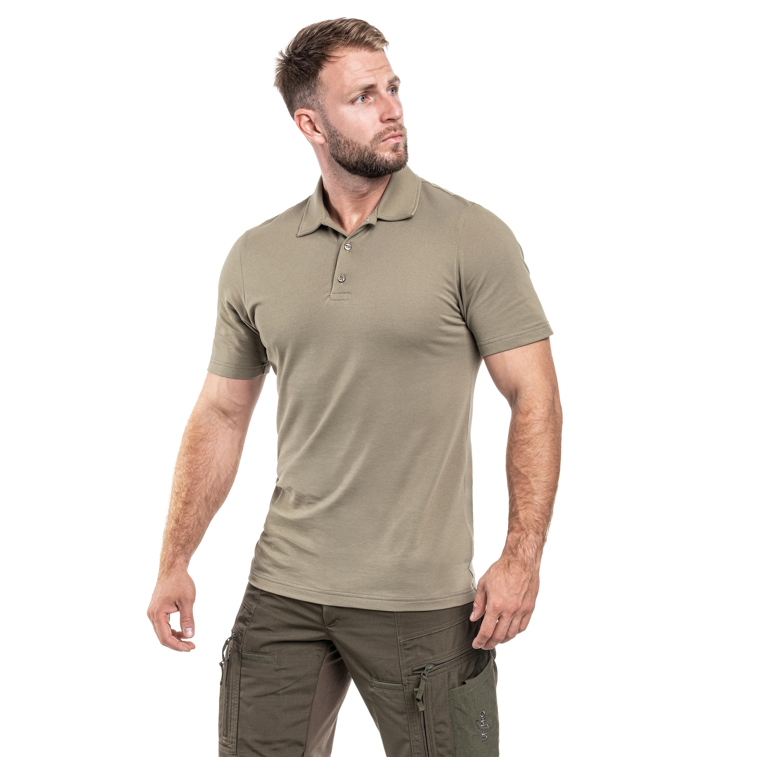 UF PRO Urban Polo Shirt - Desert Grey