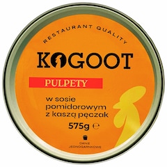 Kogoot Canned Food - Meatballs in tomato sauce with pot barley 575 g