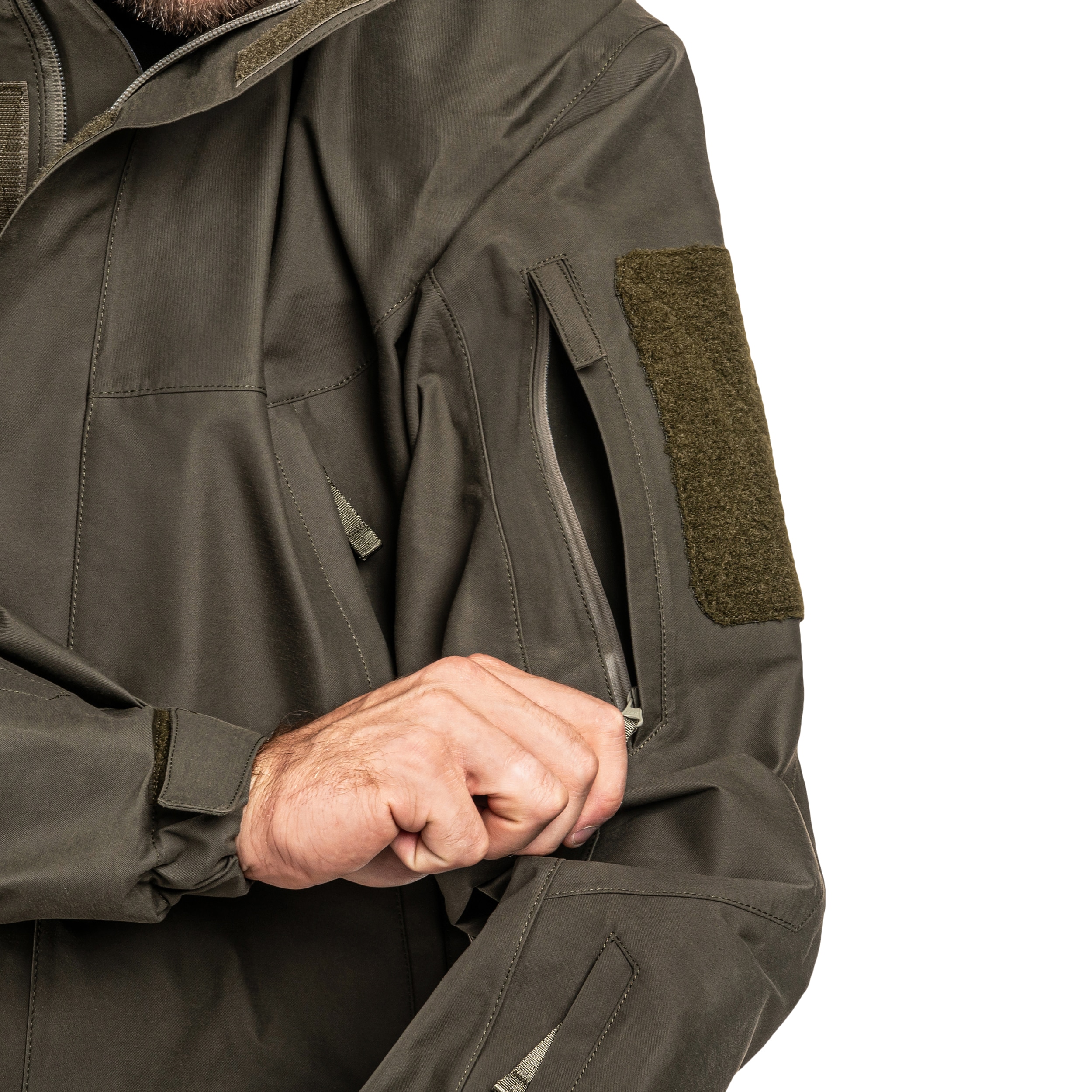 UF PRO Monsoon XT Gen.2 Tactical Rain Jacket - Brown Grey