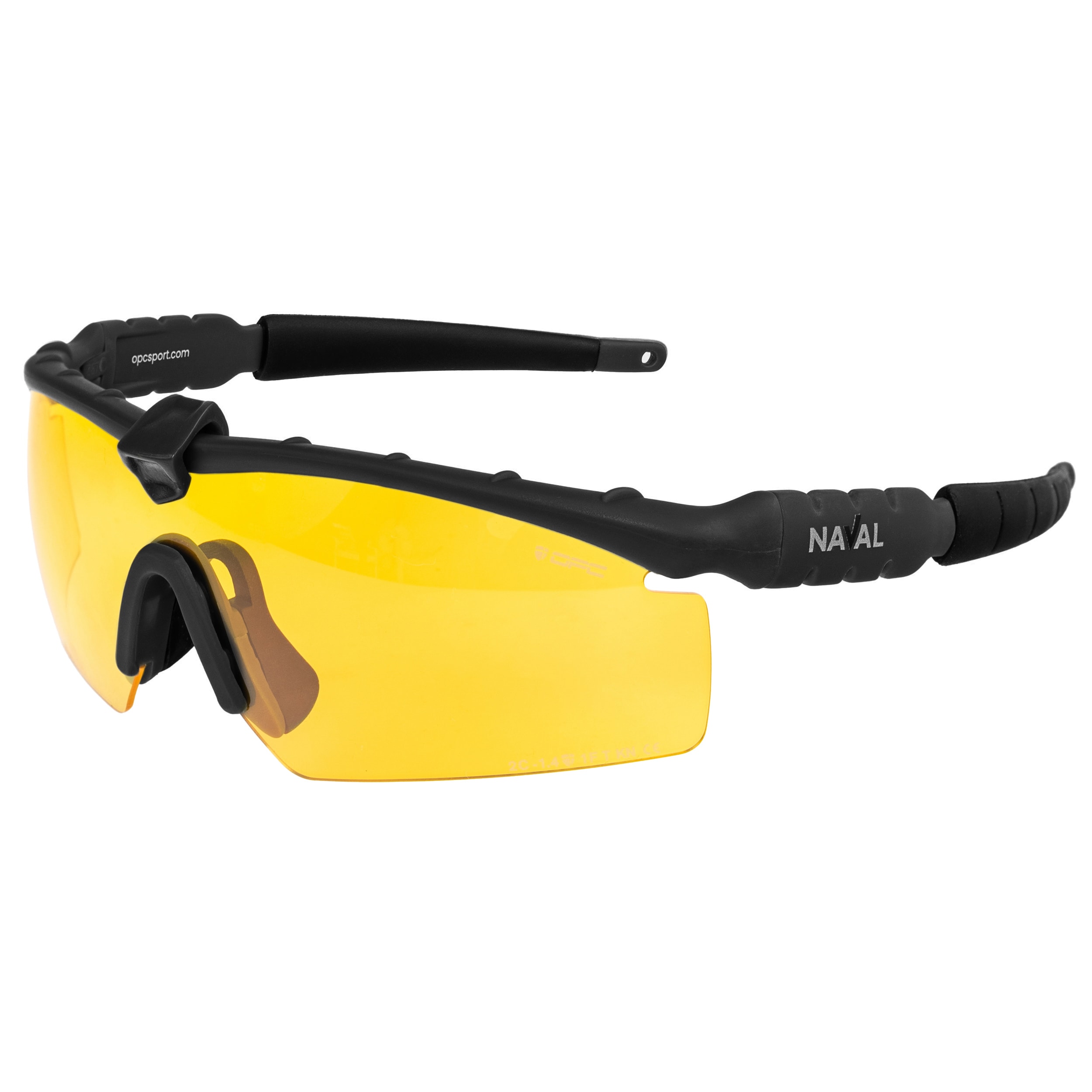 OPC Tactic Naval Set tactical glasses - Matt Black/Smoke/Yellow