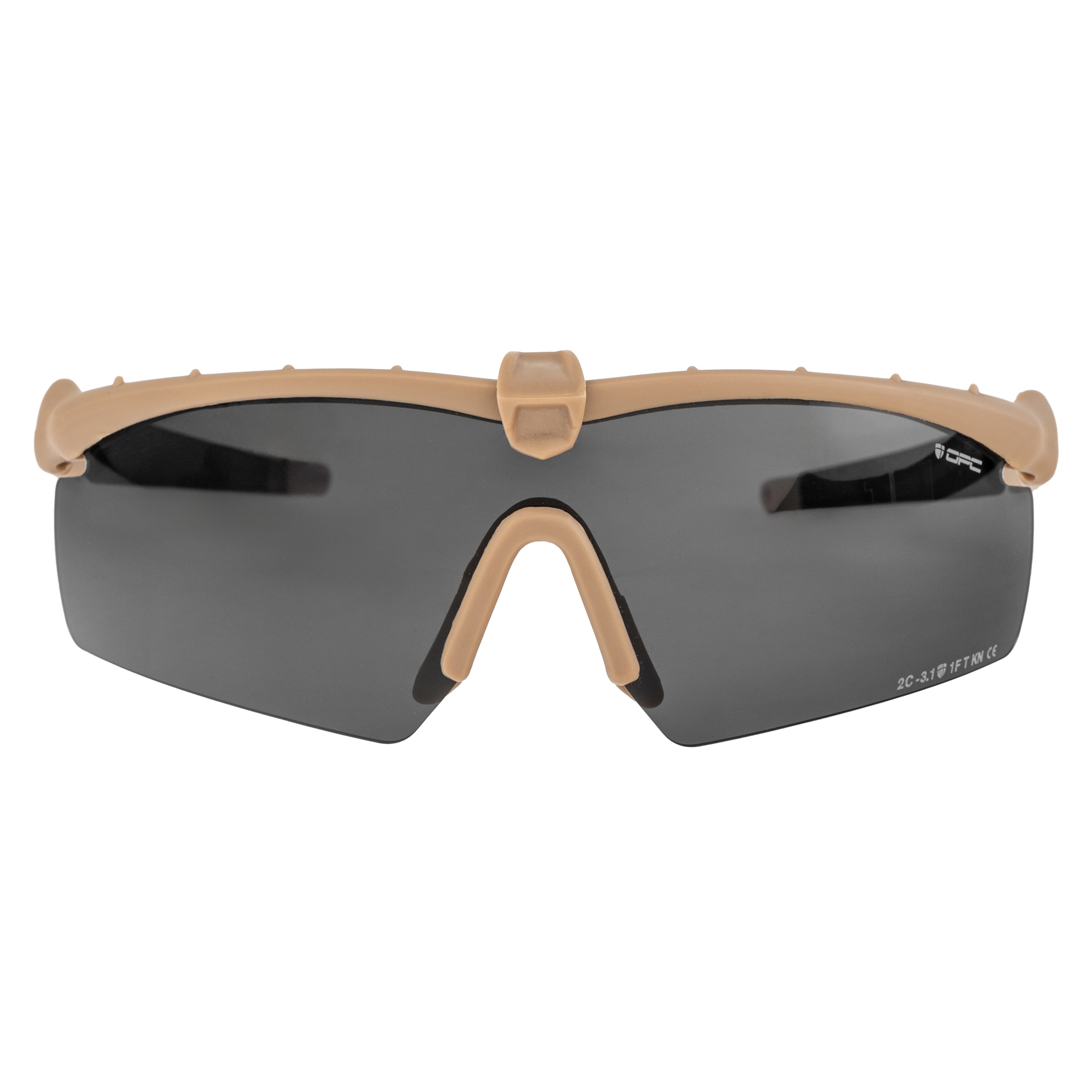 OPC Tactic Naval Set Tactical Glasses - Matt Khaki/Smoke/Yellow