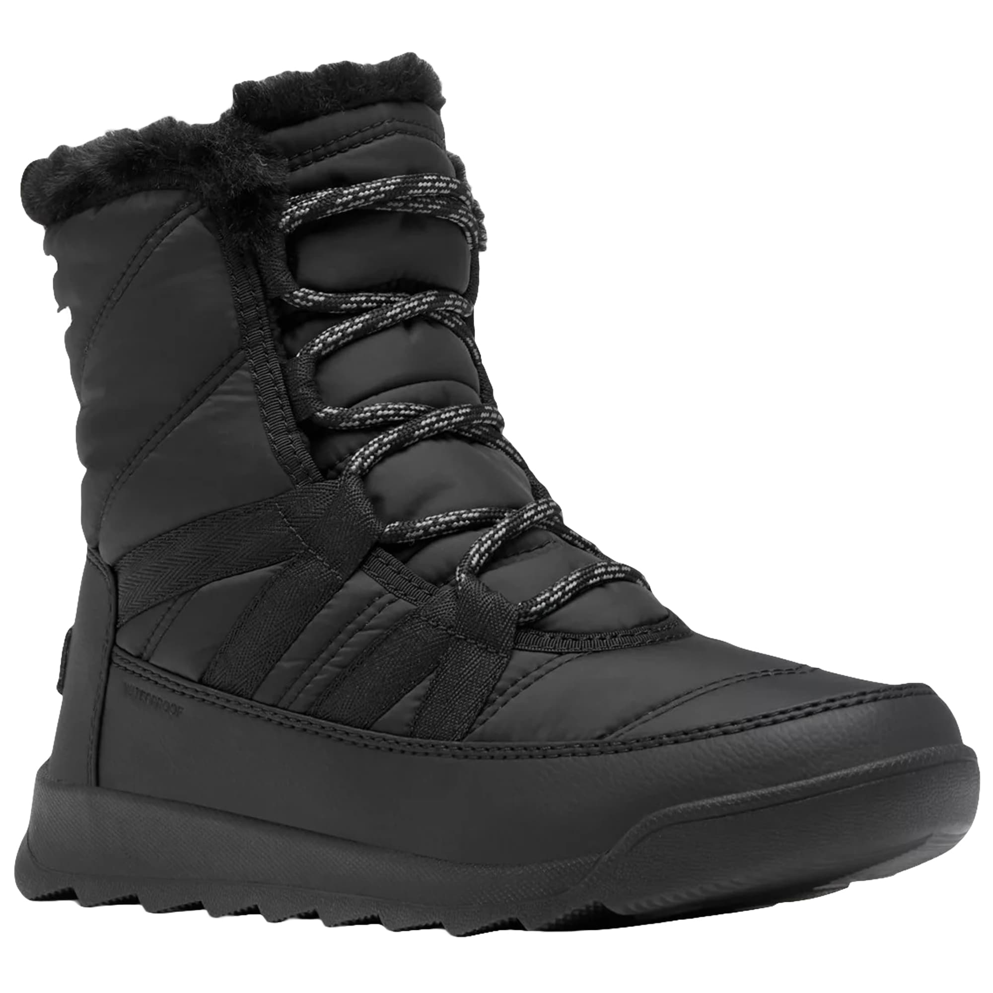 Sorel Whitney II Plus Lace WP Women's Boots - Black/Quarry