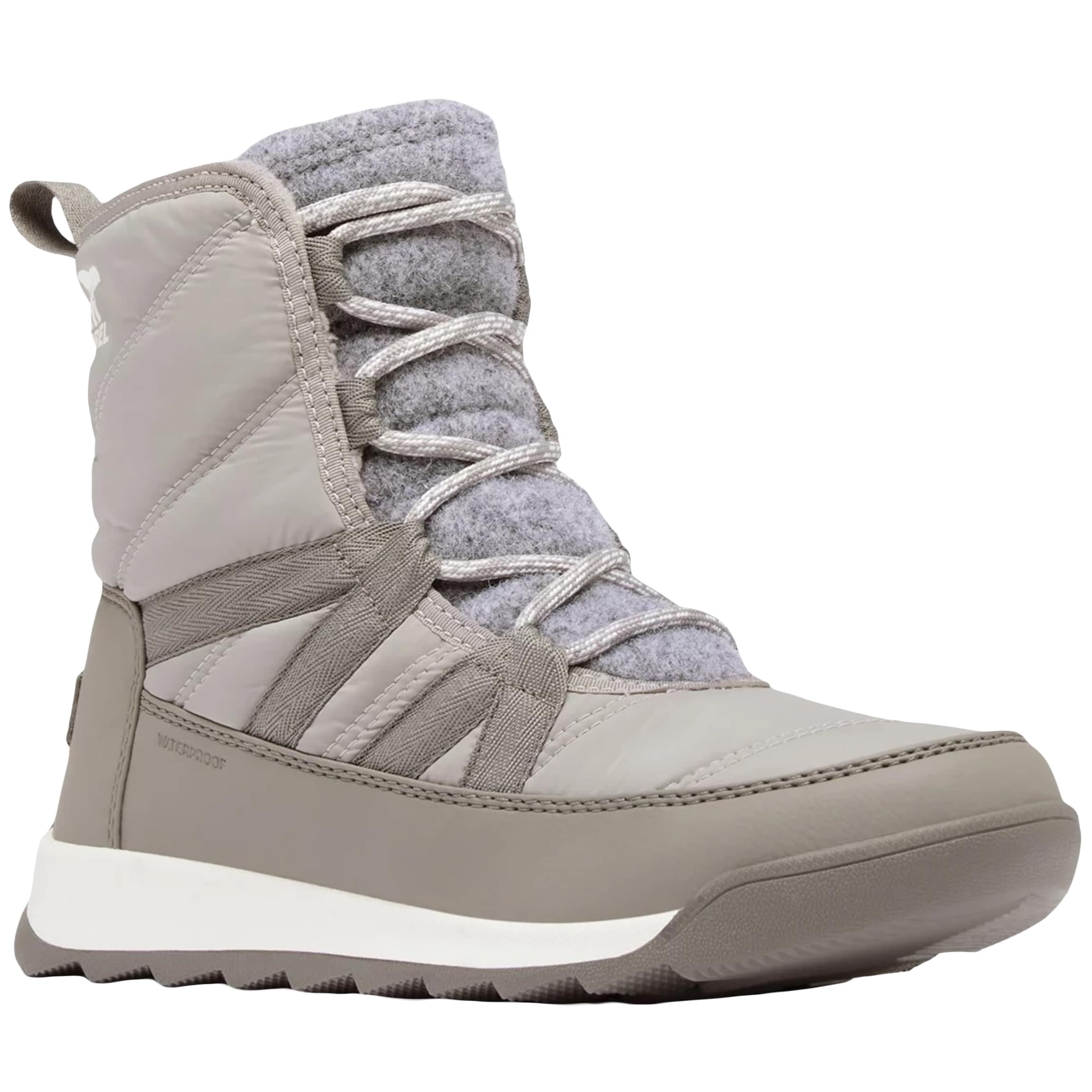 Sorel Whitney II Plus Lace WP Women's Boots - Chrome Grey/Quarry