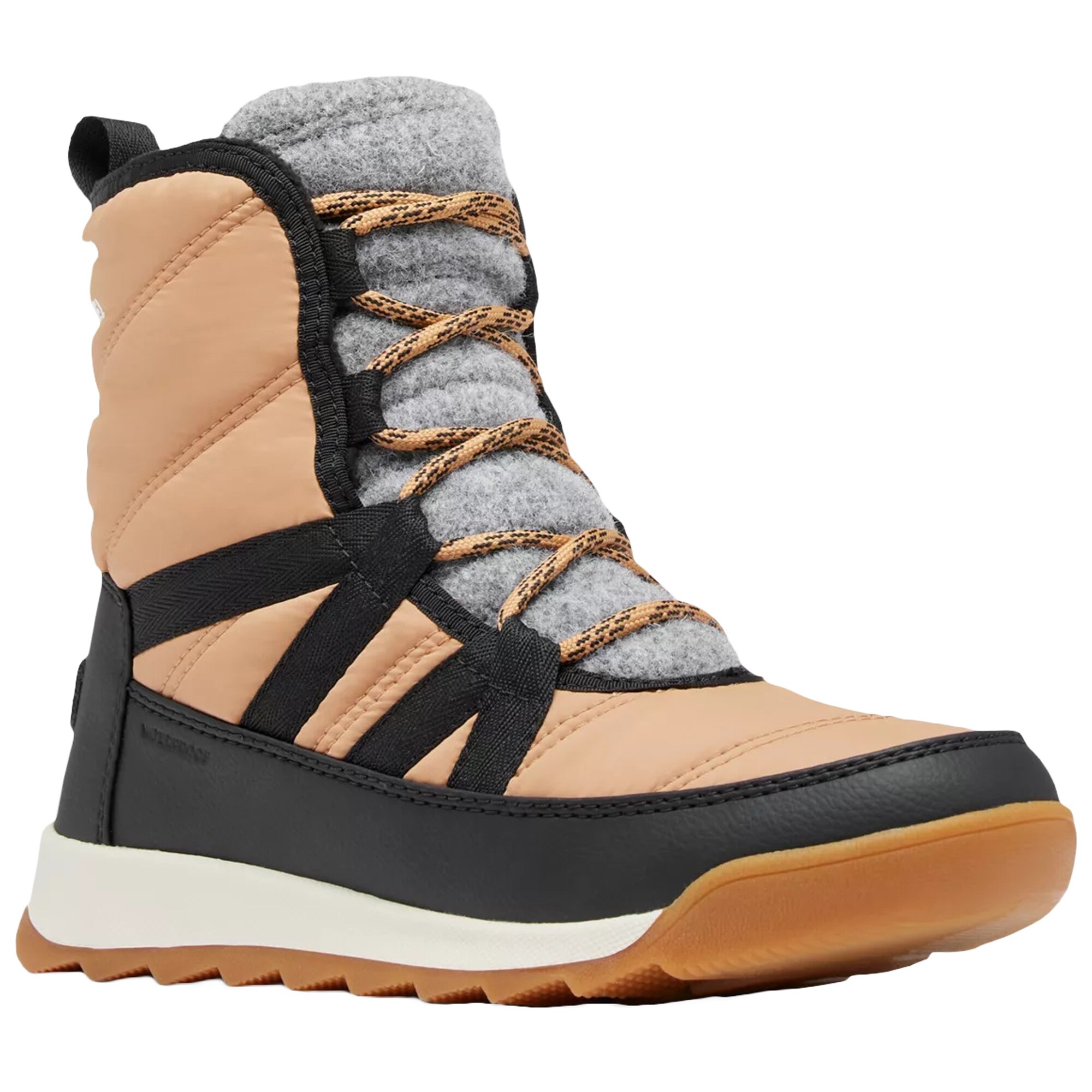 Sorel Whitney II Plus Lace WP Women's Boots - Tawny Buff/Black