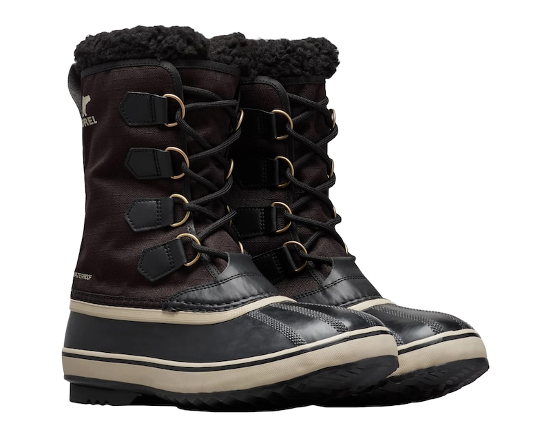 Sorel 1964 PAC Nylon WP Snow Boots Black/Ancient Buy Online