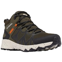 Columbia PeakFreak II Mid OutDry Hiking Shoes - Deep Olive/Desert Sun