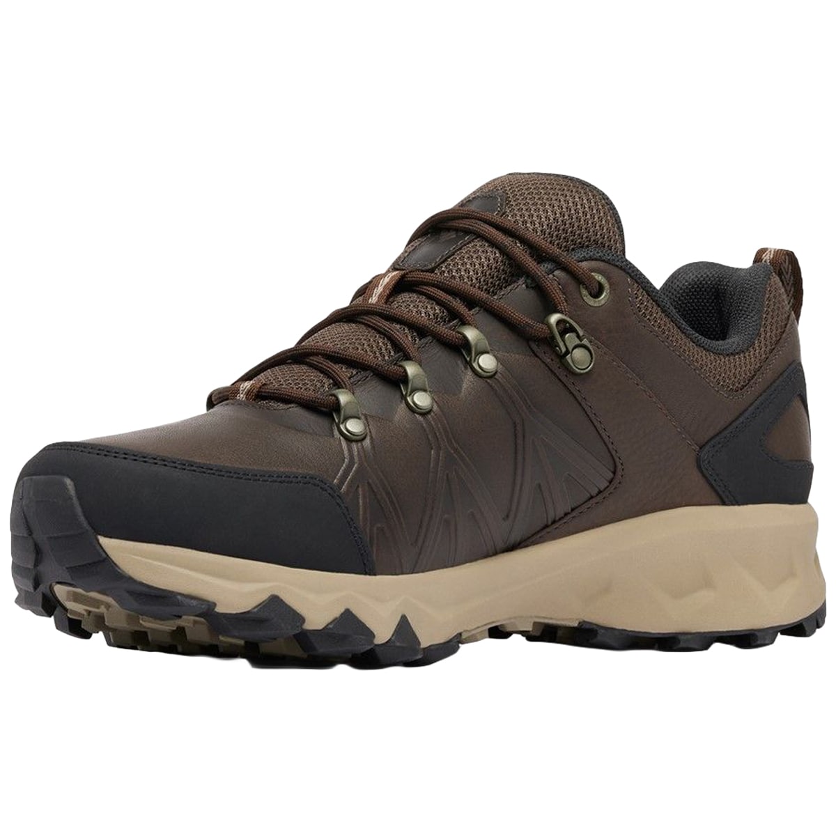 Columbia PeakFreak II OutDry Leather Shoes - Cordovan/Black