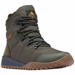 Columbia Fairbanks II Omni-Heat Waterproof Winter Boots - Deep Olive/Desert Sun