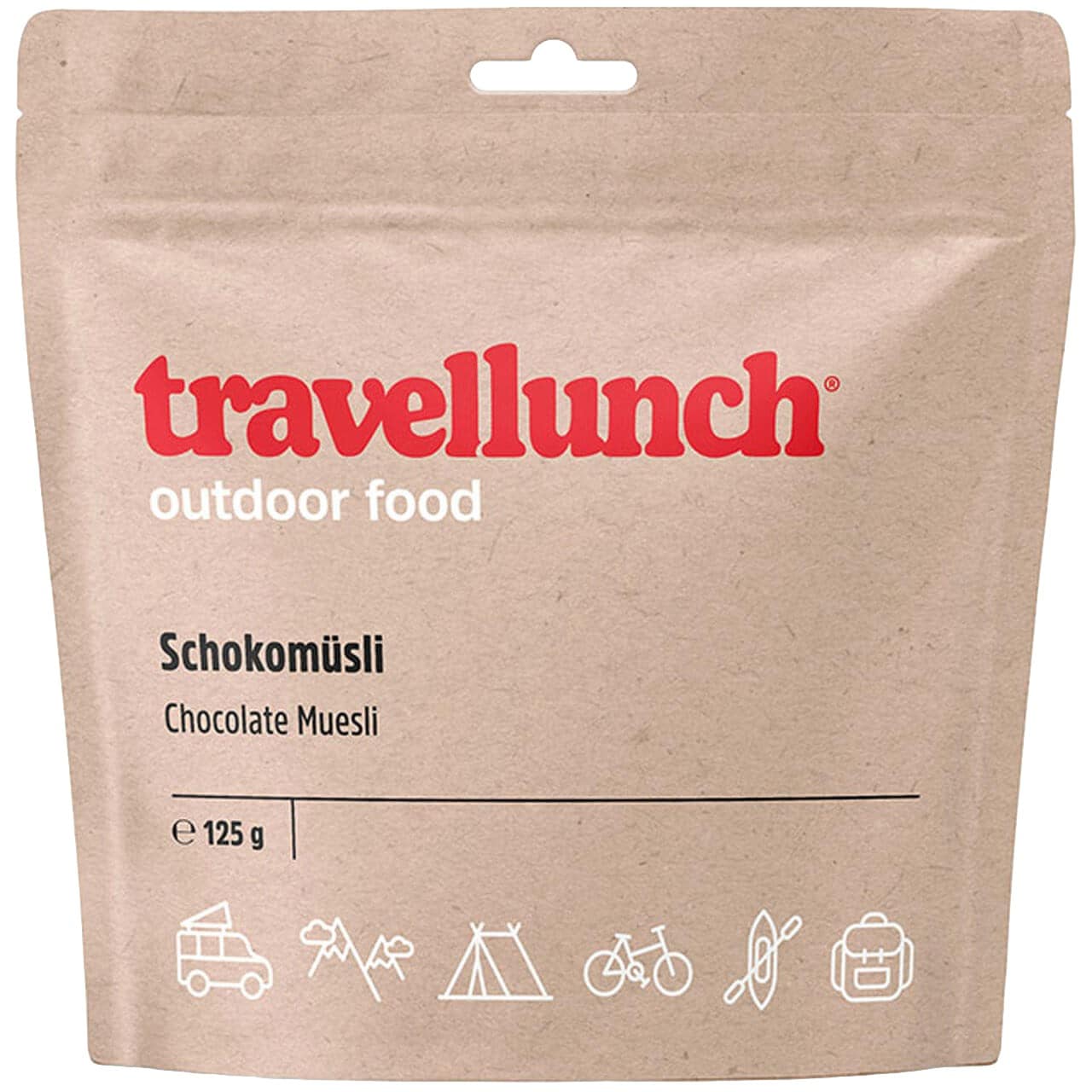 Travellunch freeze-dried food - Chocolate muesli 125 g