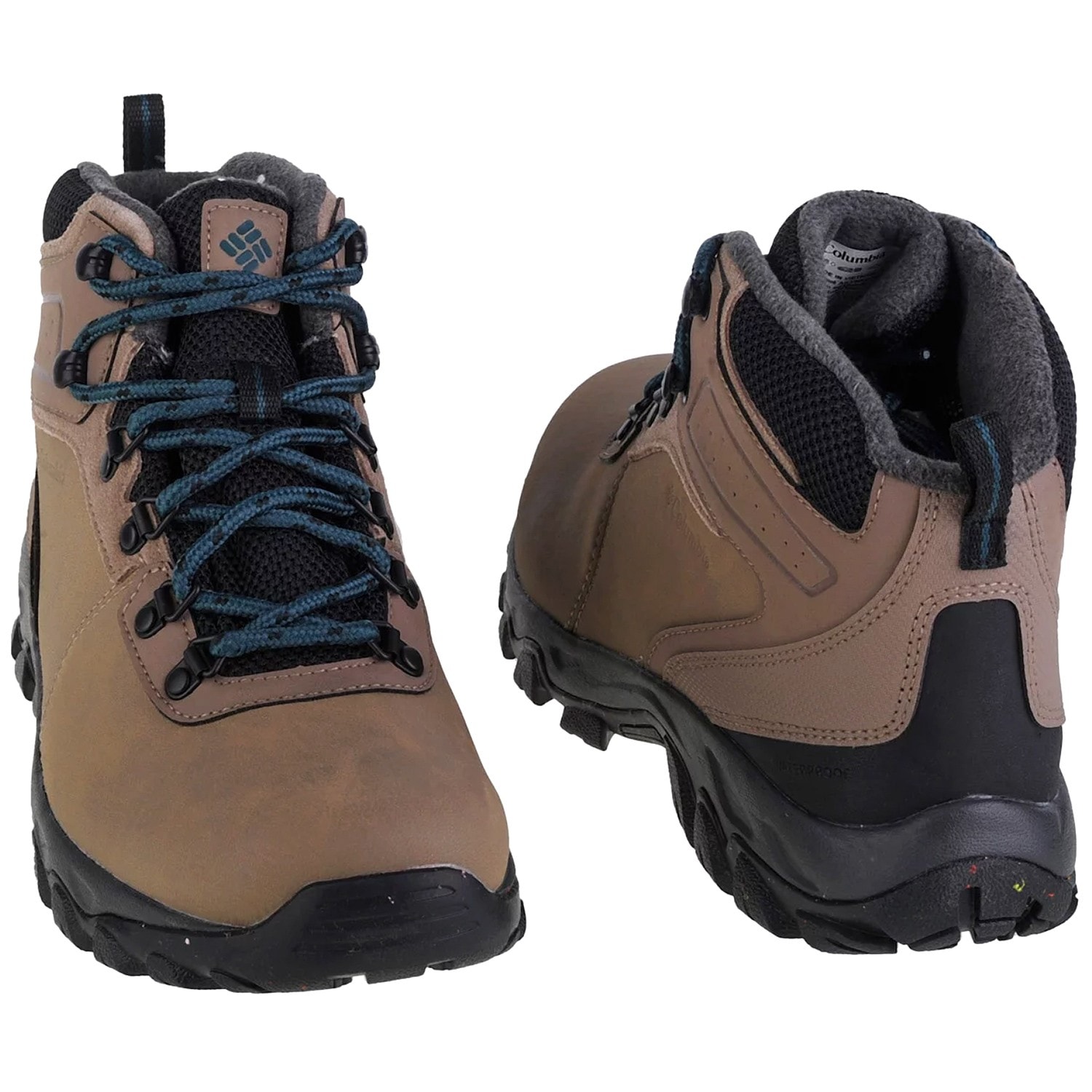 Columbia Newton Ridge WP Omni-Heat II Boots - Ash Brown