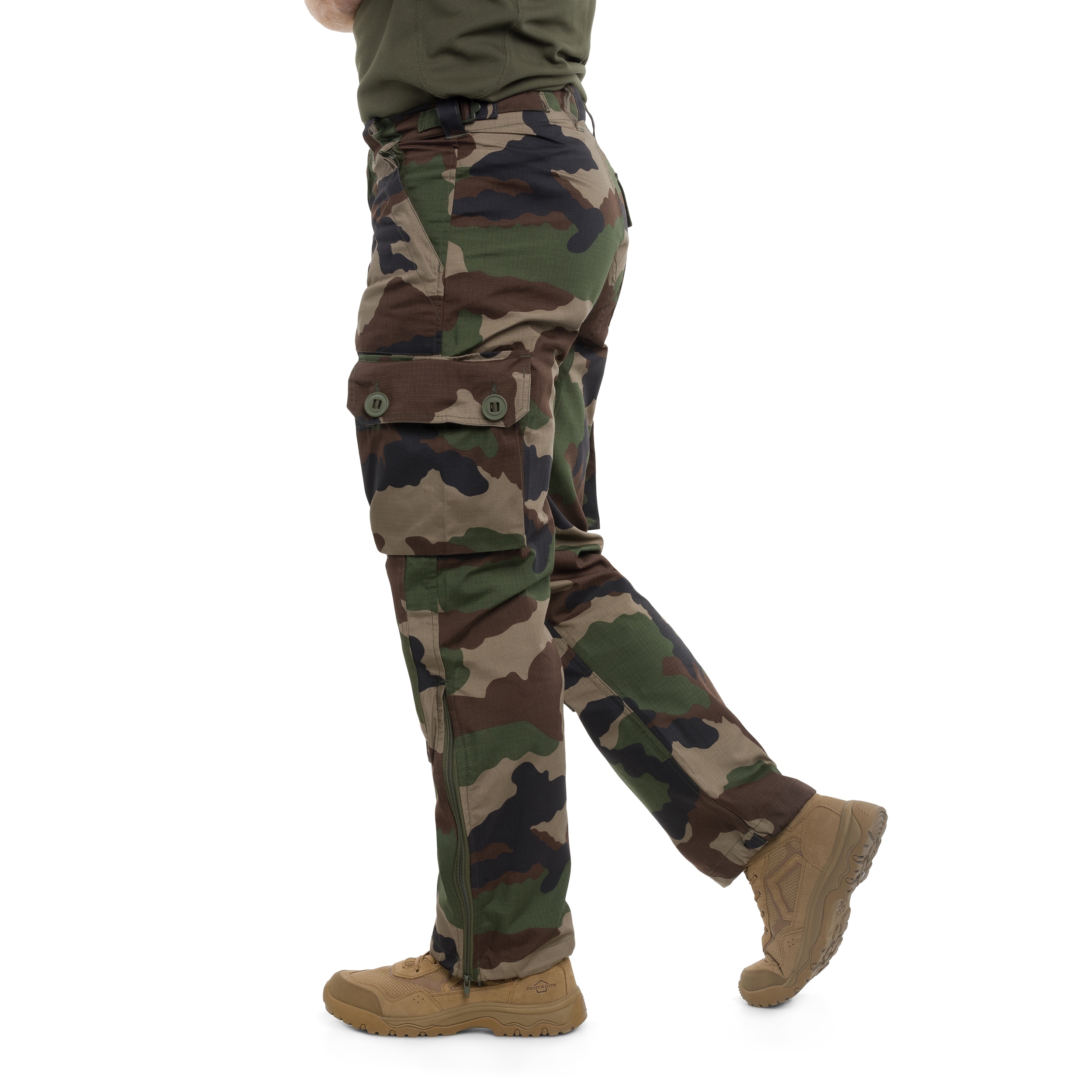 Mil-Tec Commando Light Weight Trousers - CCE Camo
