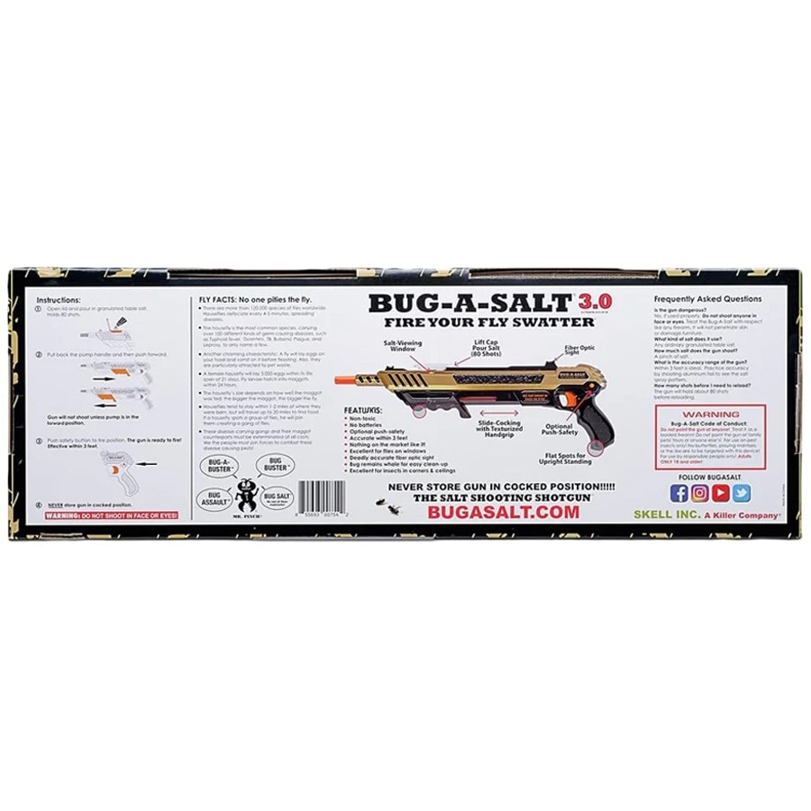 Bug-A-Salt 3.0 Insect Carbine - Gold Digger
