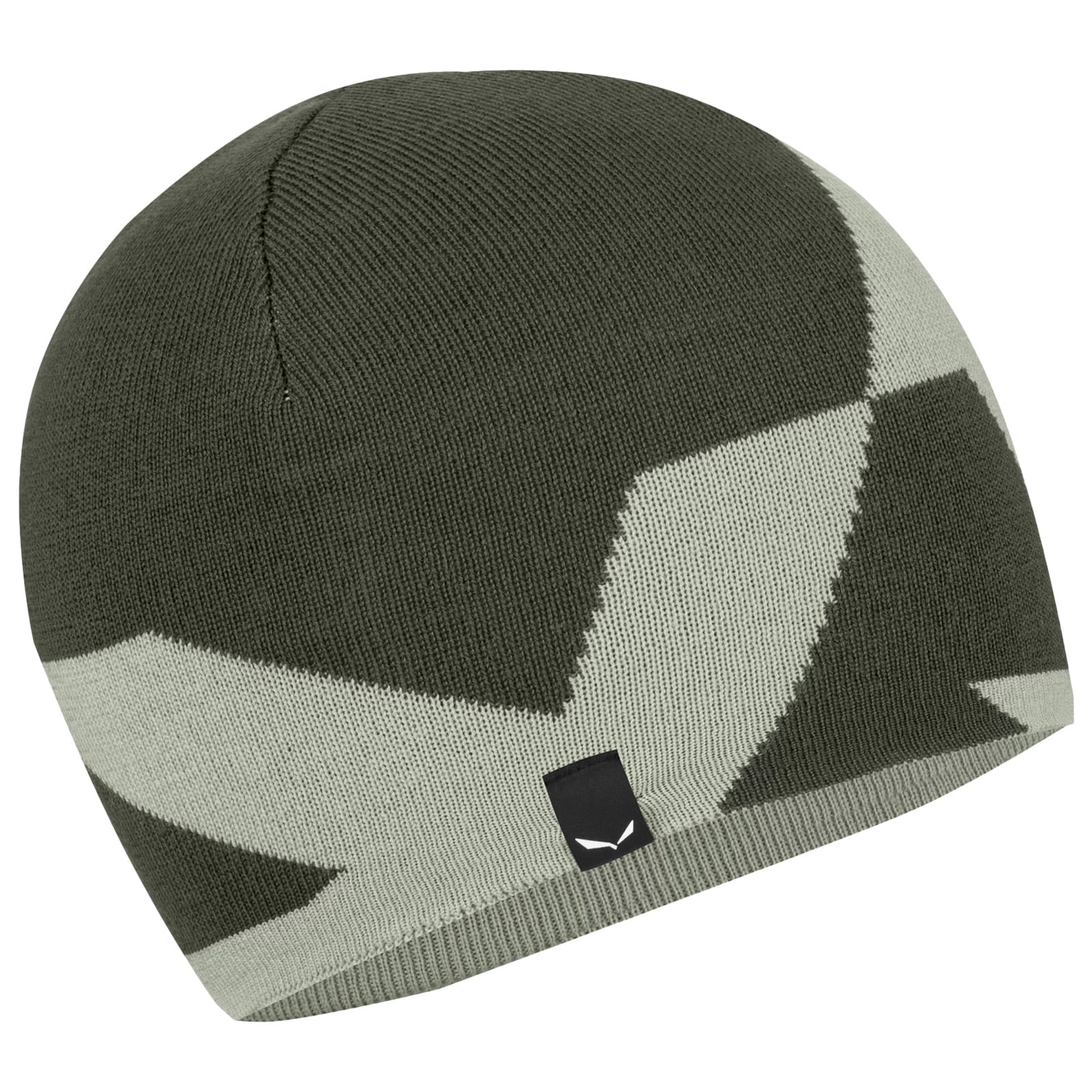 Salewa Puez Marino Resersible Beanie - Dark Olive