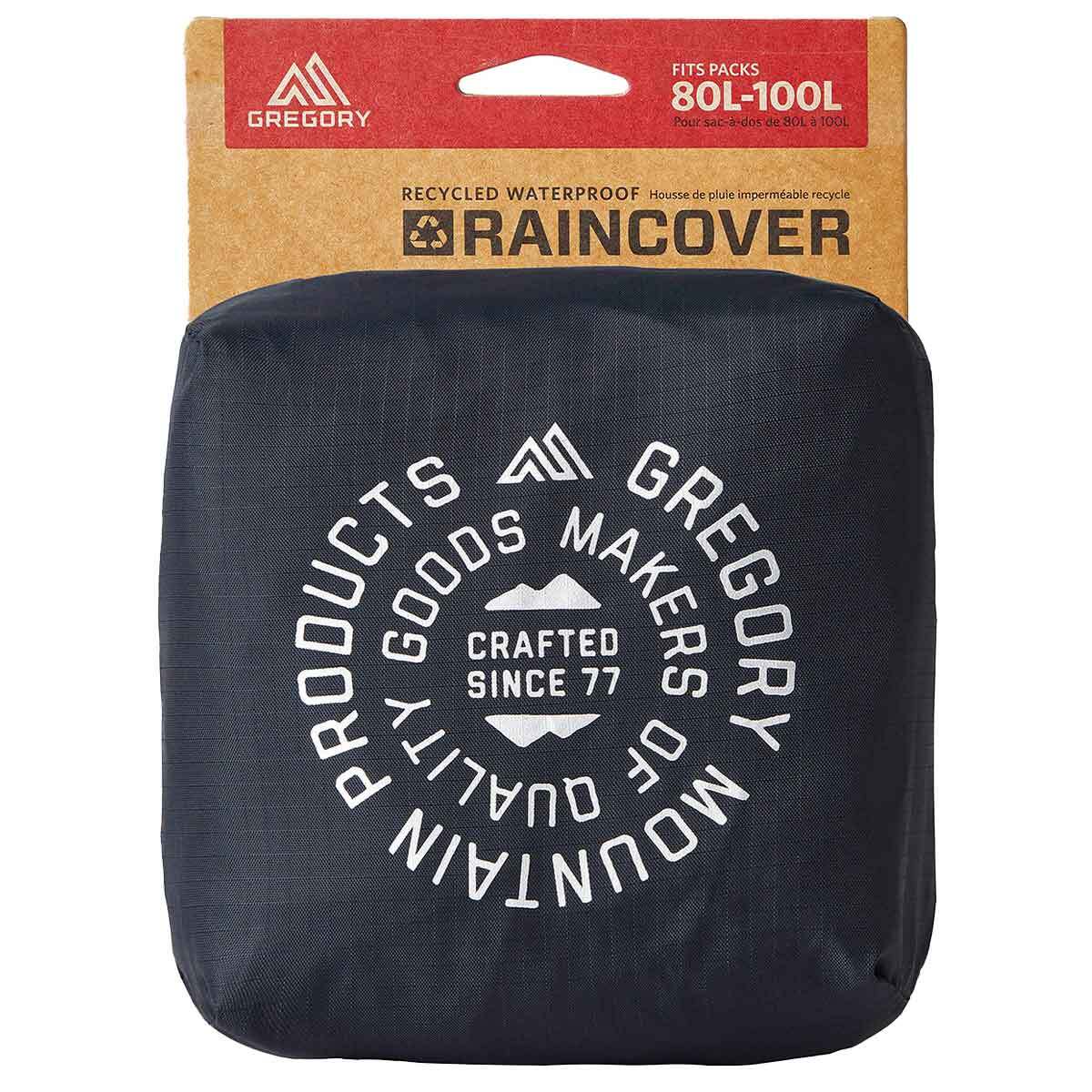 Gregory Access Raincover 50-80 l - Obsidian Black