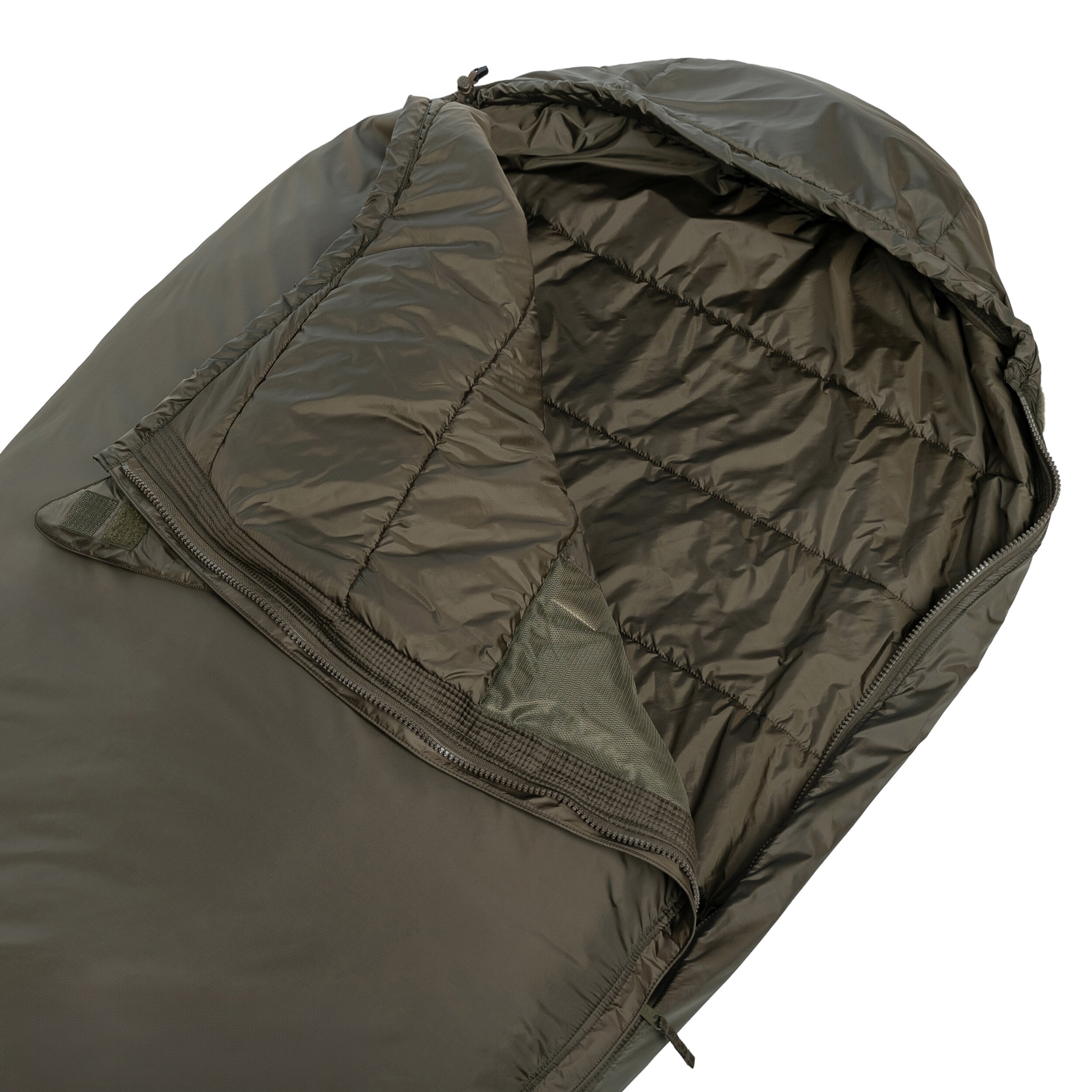 Carinthia SOF 1 Large Sleeping Bag Olive - Left