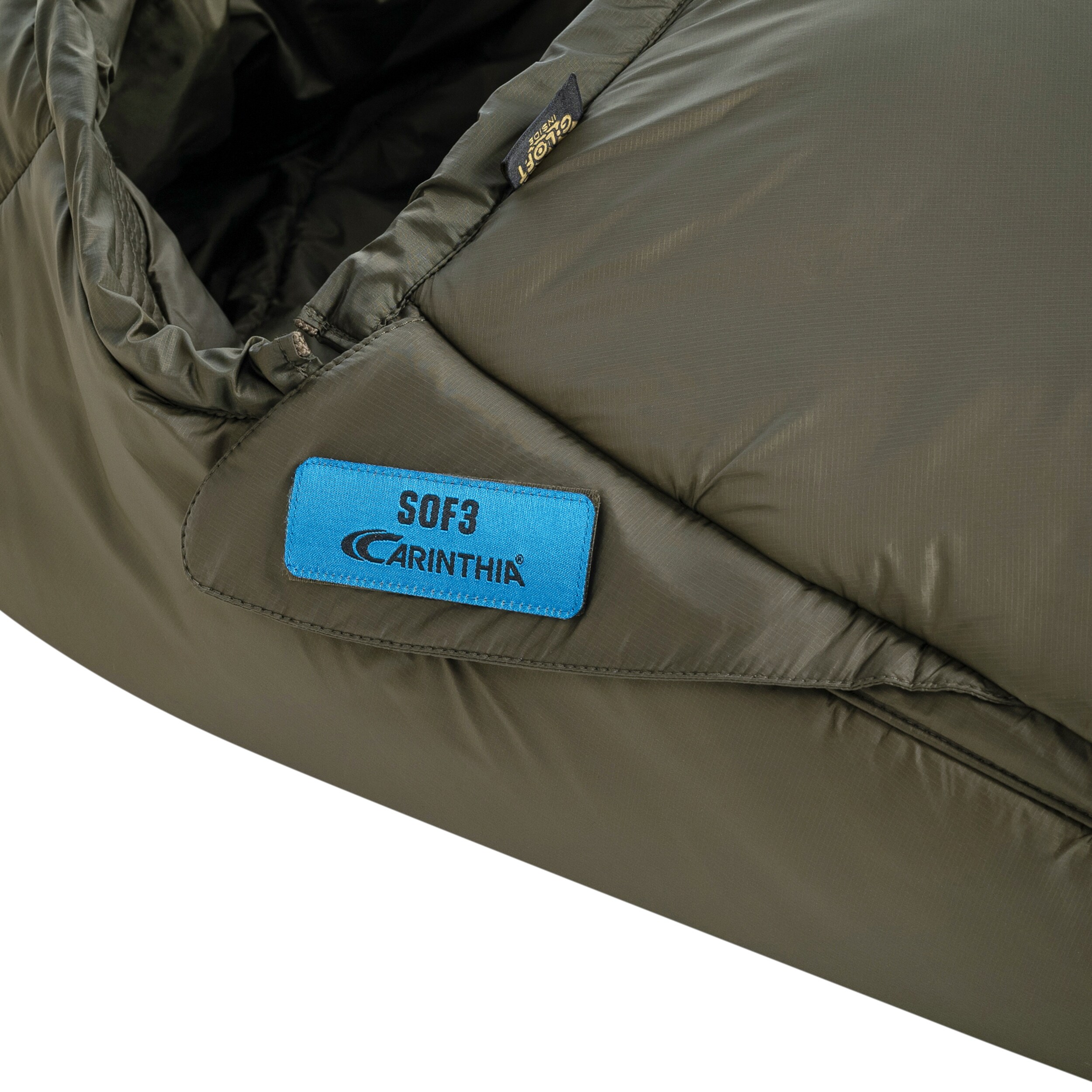 Carinthia SOF 3 Large Right Sleeping Bag - Olive