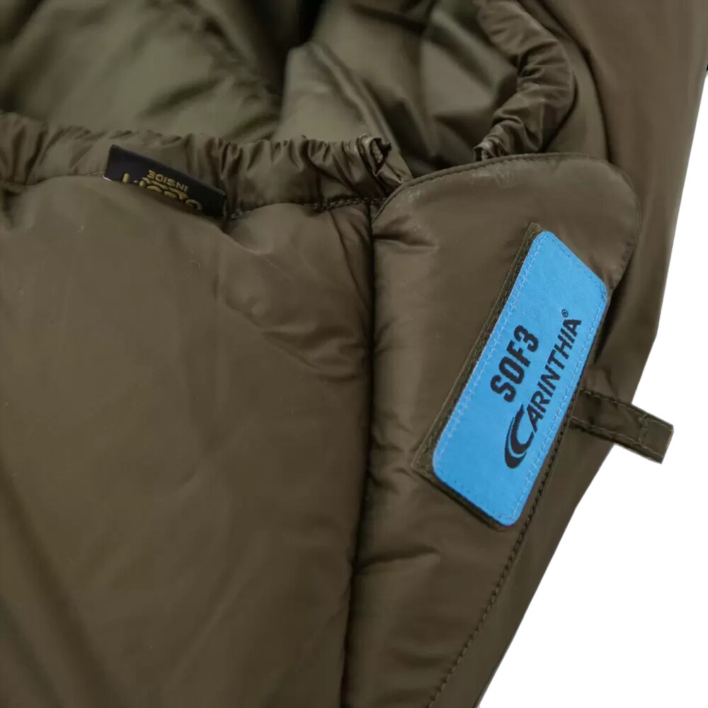 Carinthia SOF 3 Large Right Sleeping Bag - Olive