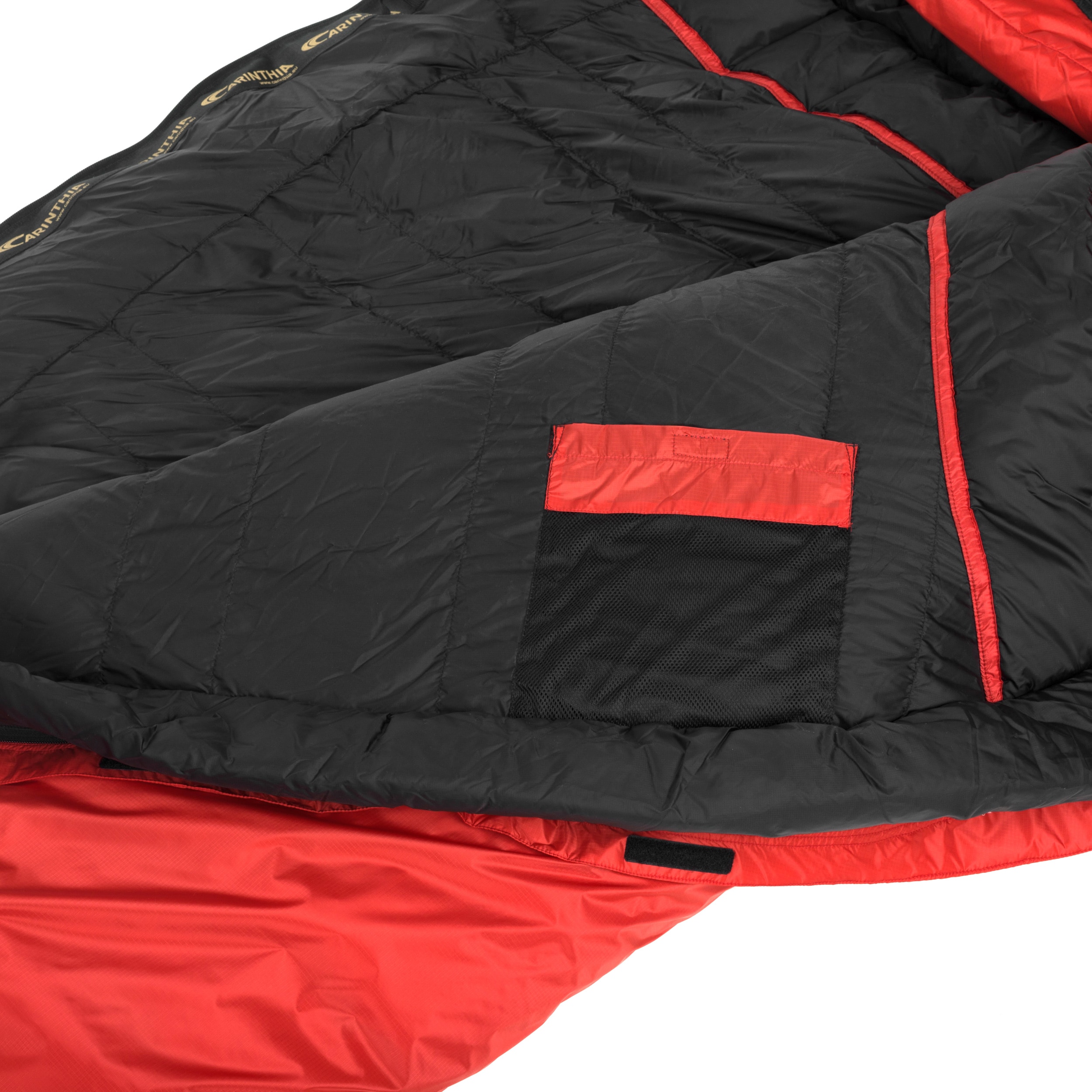 Carinthia D 800X Medium Right Sleeping Bag - Red