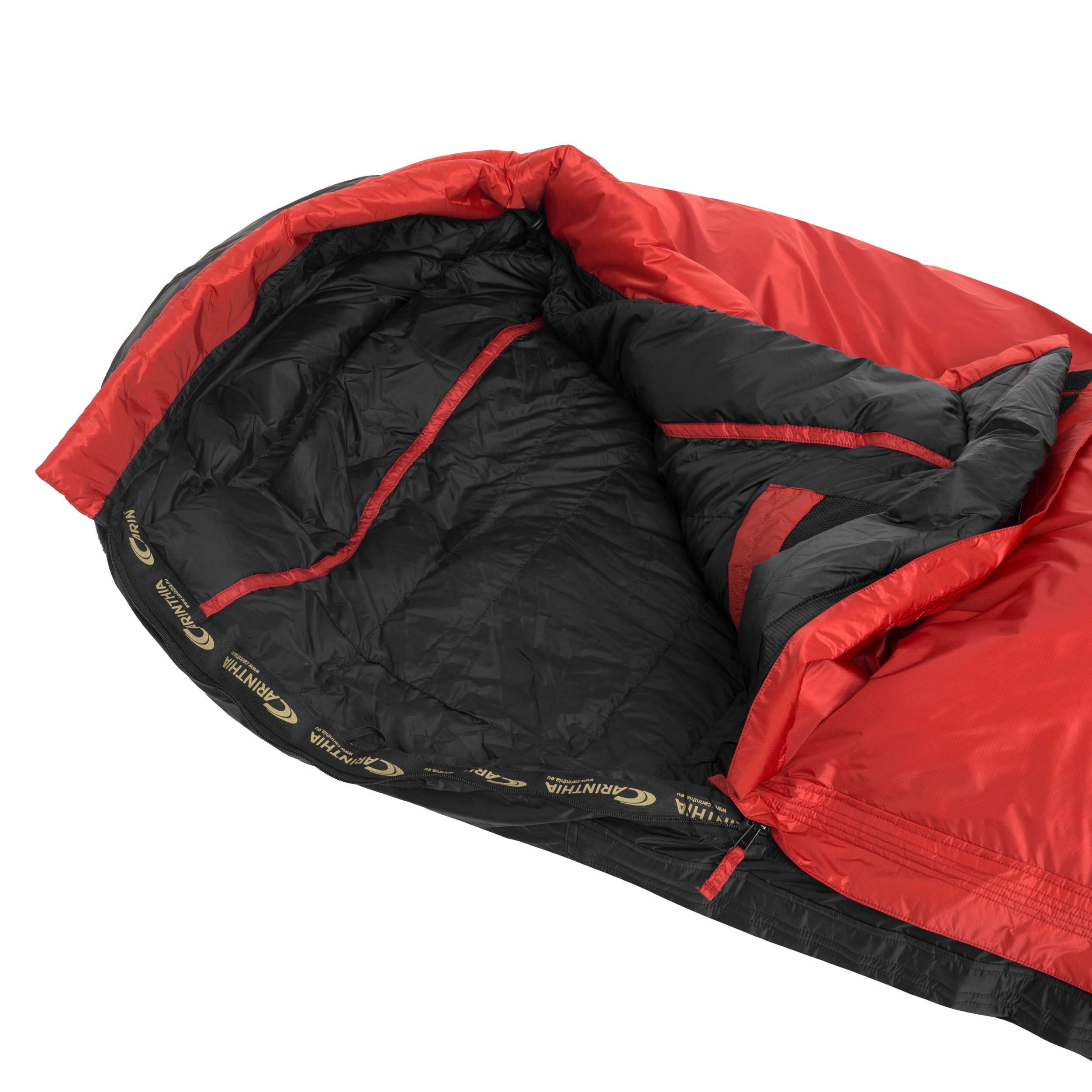 Carinthia D 800X Large Sleeping Bag Right - Red