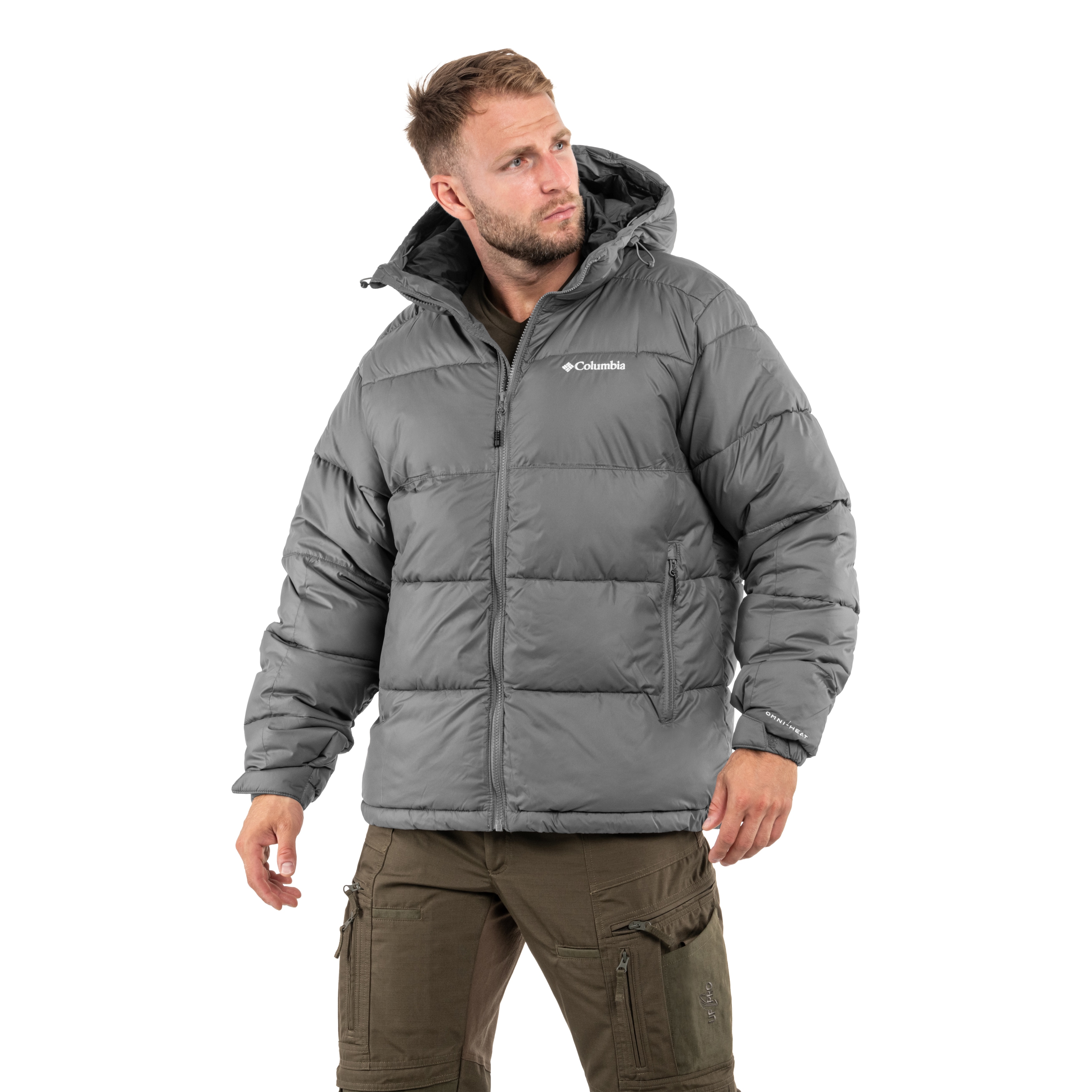 Columbia Pike Lake II Hooded Jacket - City Grey