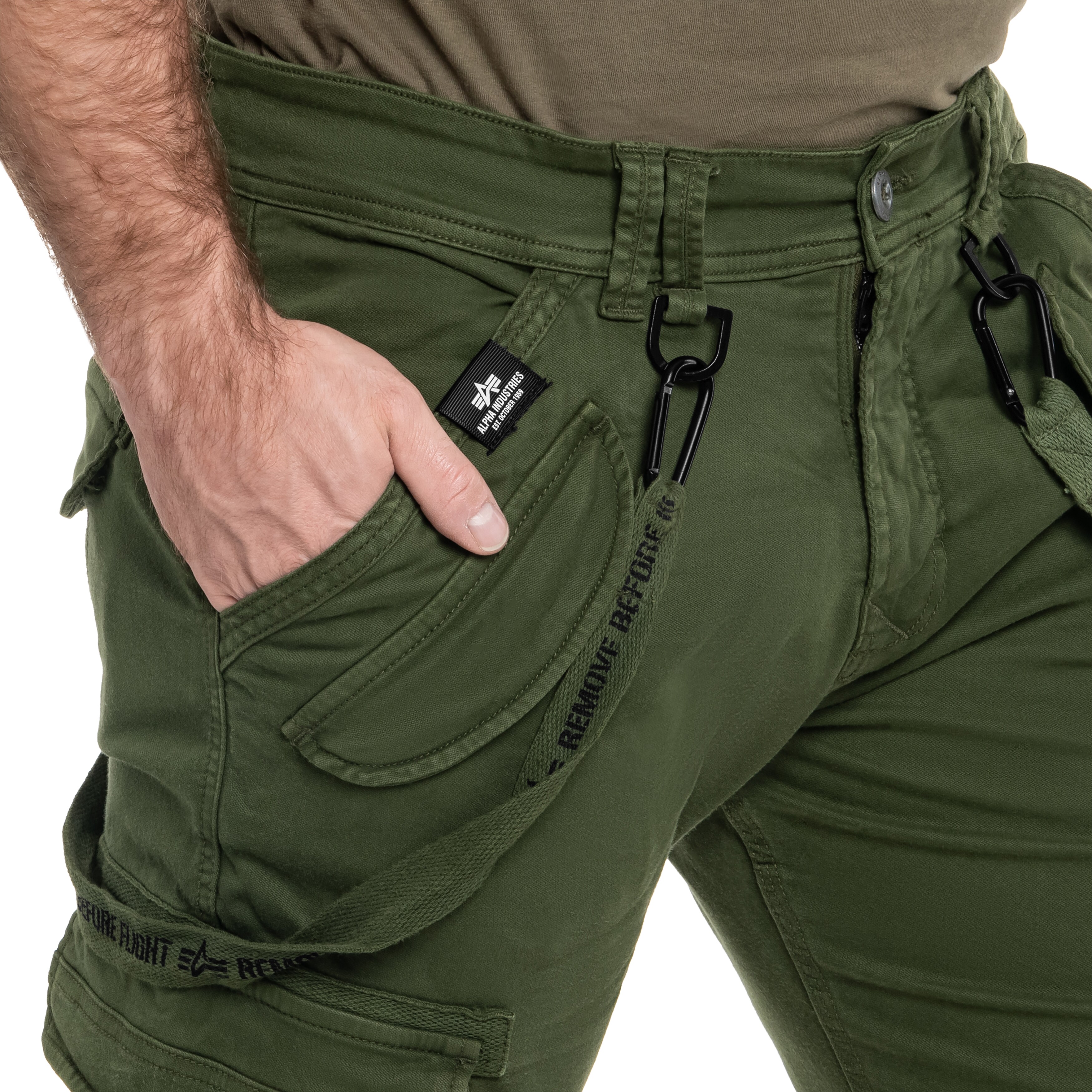 Alpha Industries Utility Pants - Dark Olive