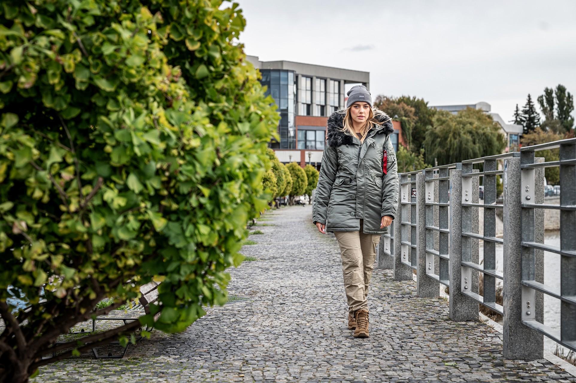 Alpha Industries N3B VF 59 Women's Jacket - Vintage Green/Black