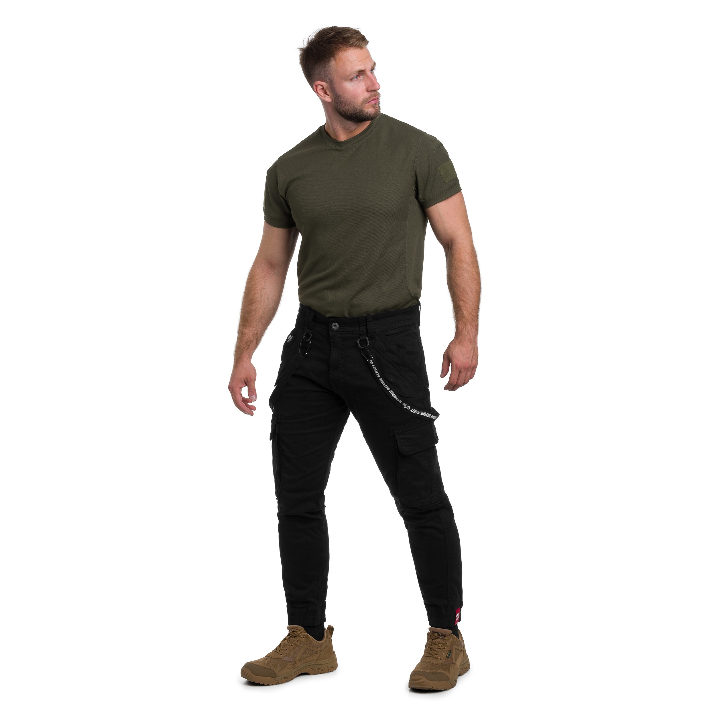 Alpha Industries Utility Trousers - Black