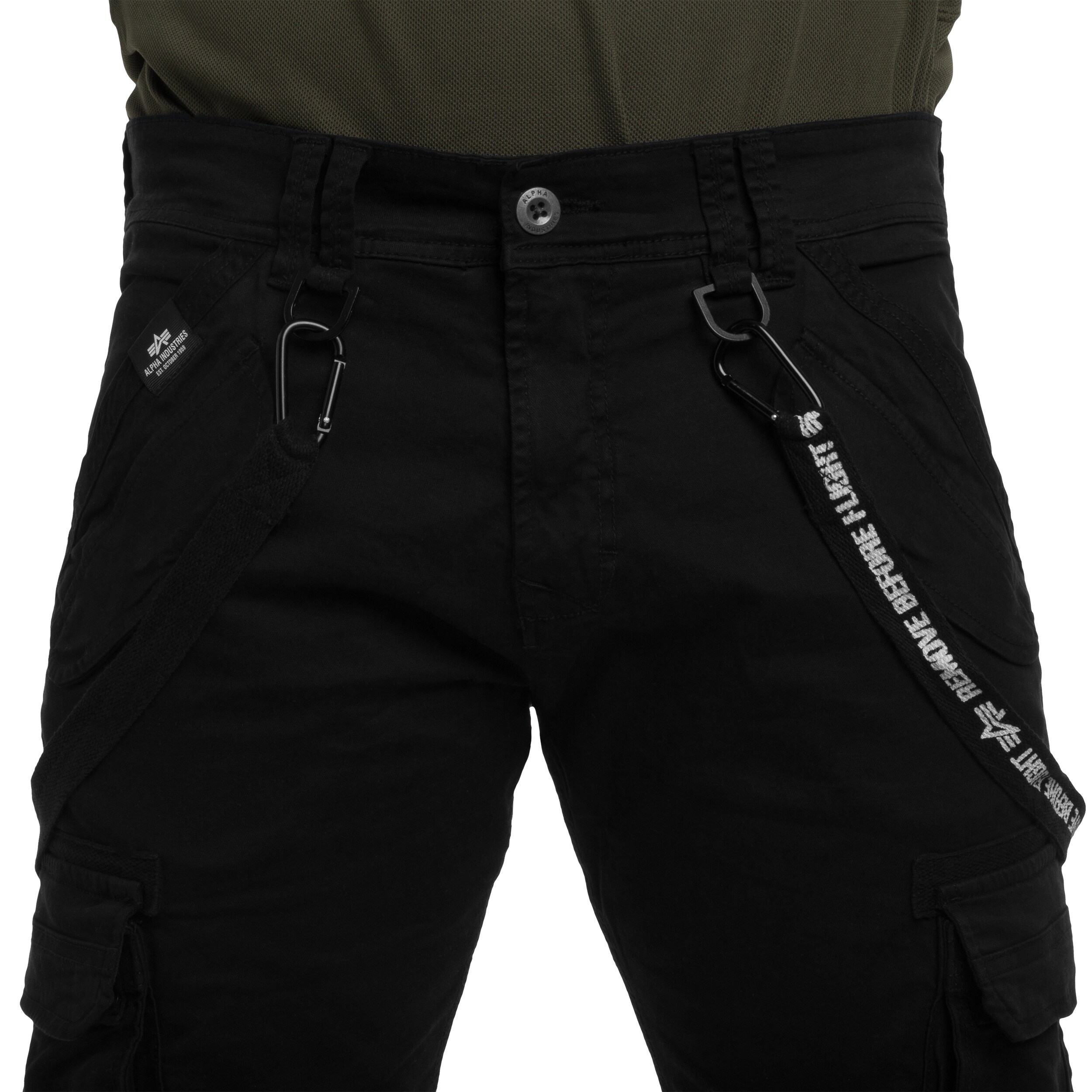 Alpha Industries Utility Trousers - Black