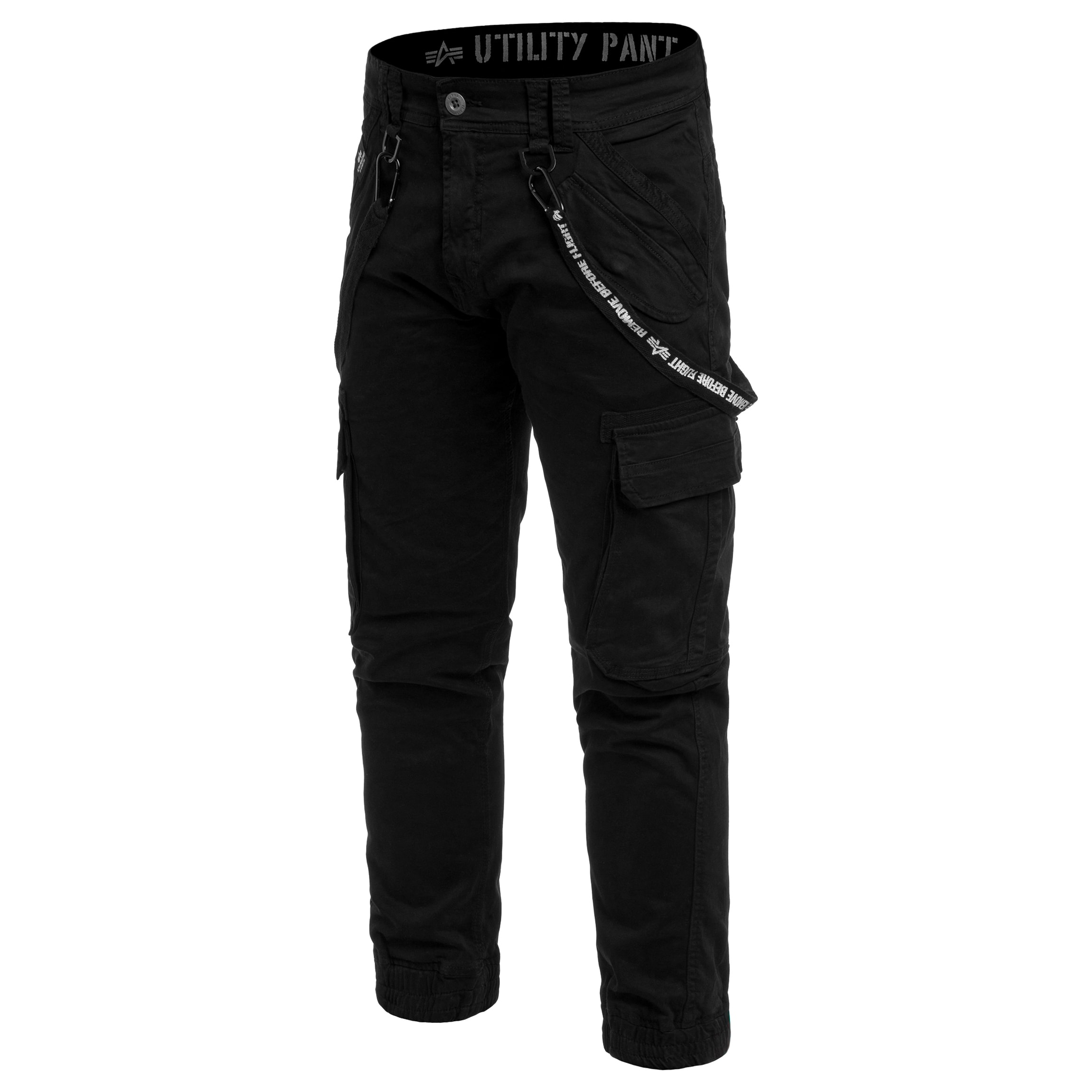 Alpha Industries Utility Trousers - Black