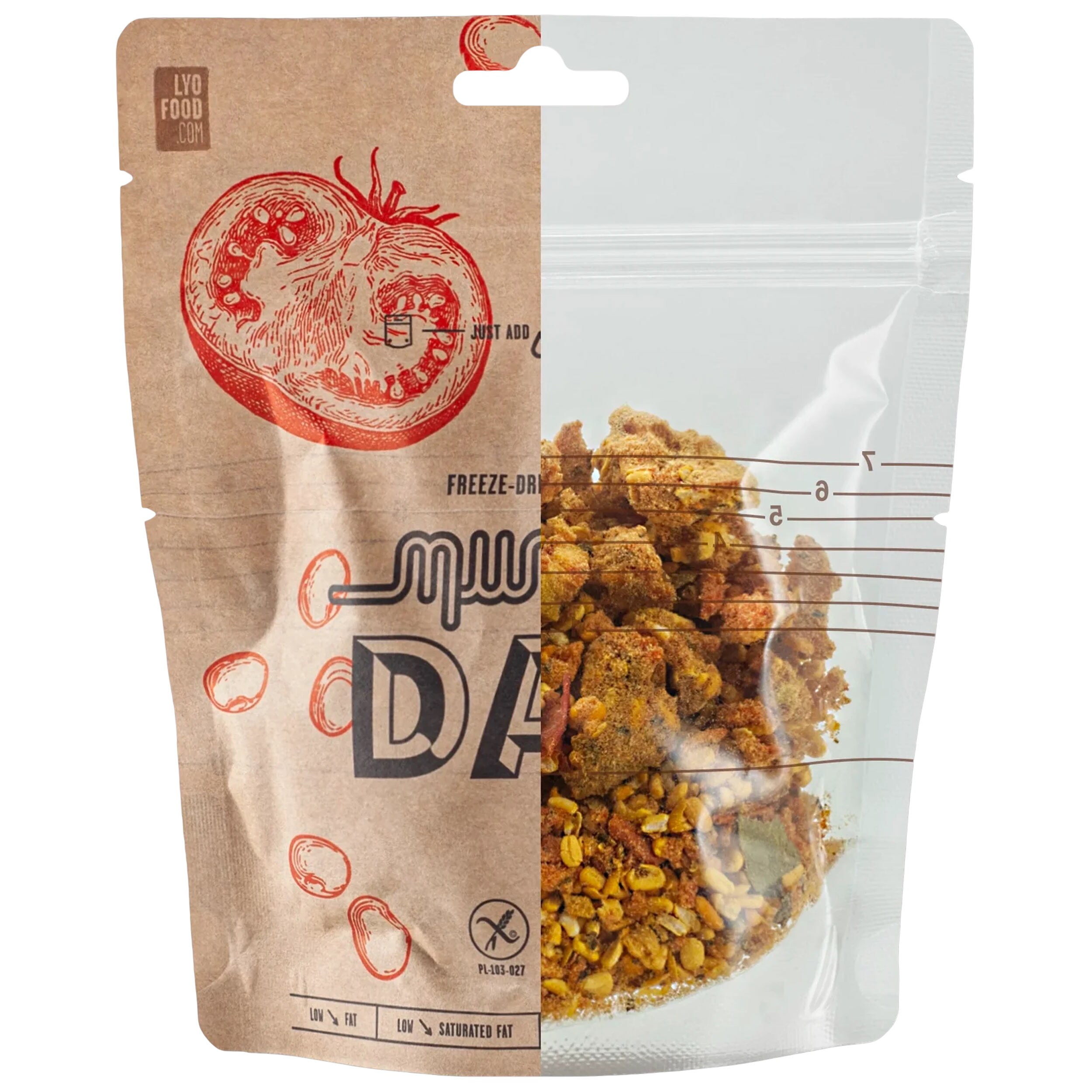 LYOFOOD Freeze-dried Eko Mung Dal 48 g 