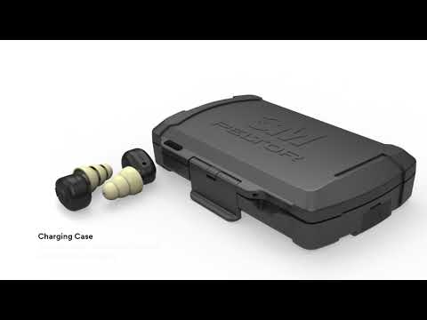 Peltor TEP-200 Active Hearing Protectors - Black