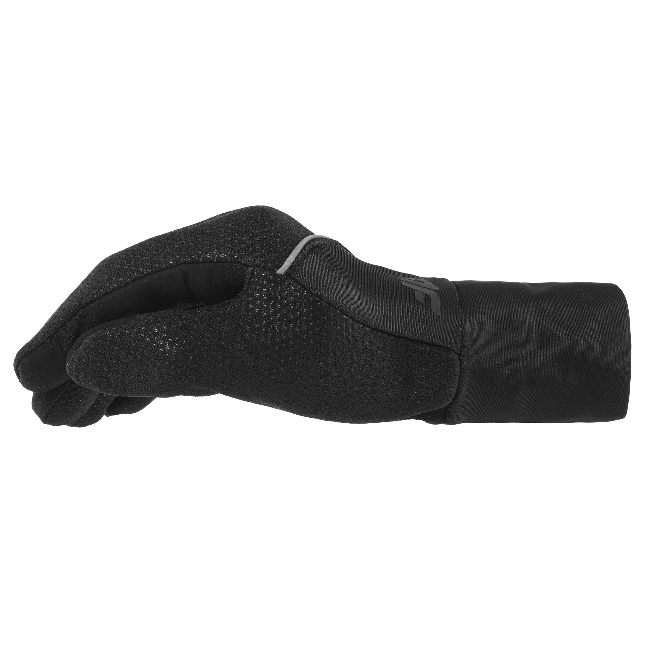 4F Touch Screen FNK U142 Knitted Gloves - Black