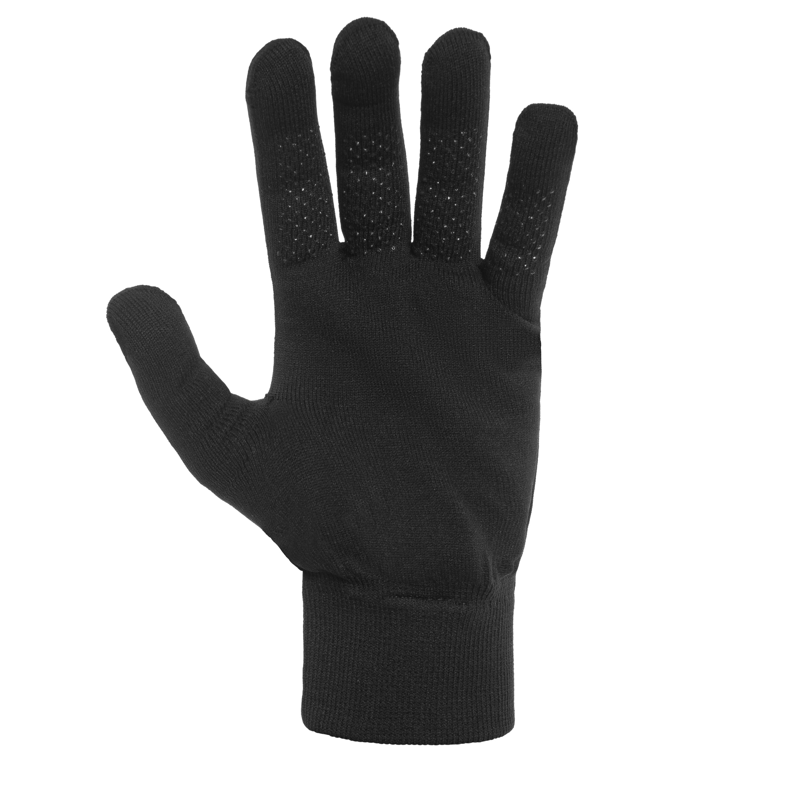 4F Touch Screen Unisex Knitted Gloves - Black